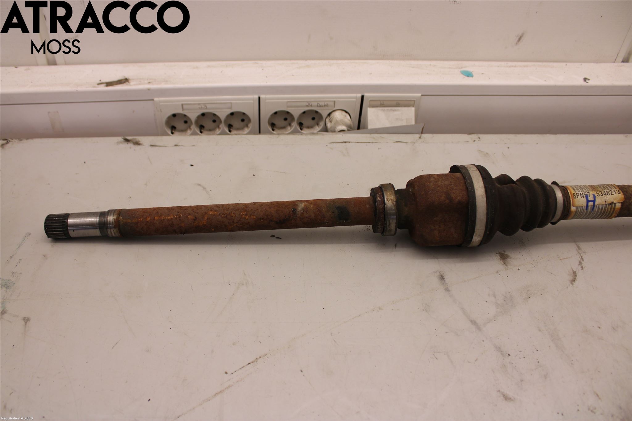 Peugeot 3008 09-16 Drivaxel Fram Höger