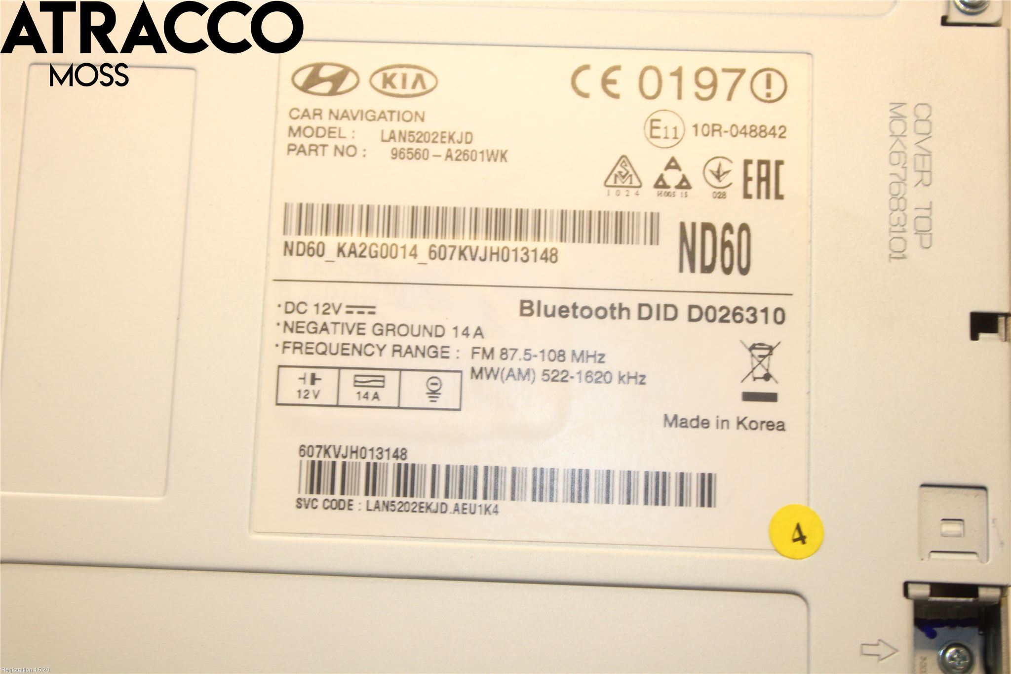 Kia CEED 12-18 Cd Radio - Multimediapanel