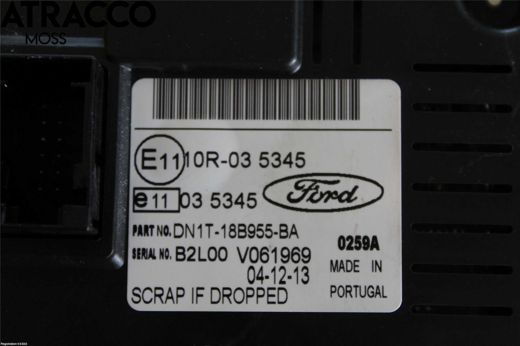 Ford FIESTA 13-17 Bildskärm