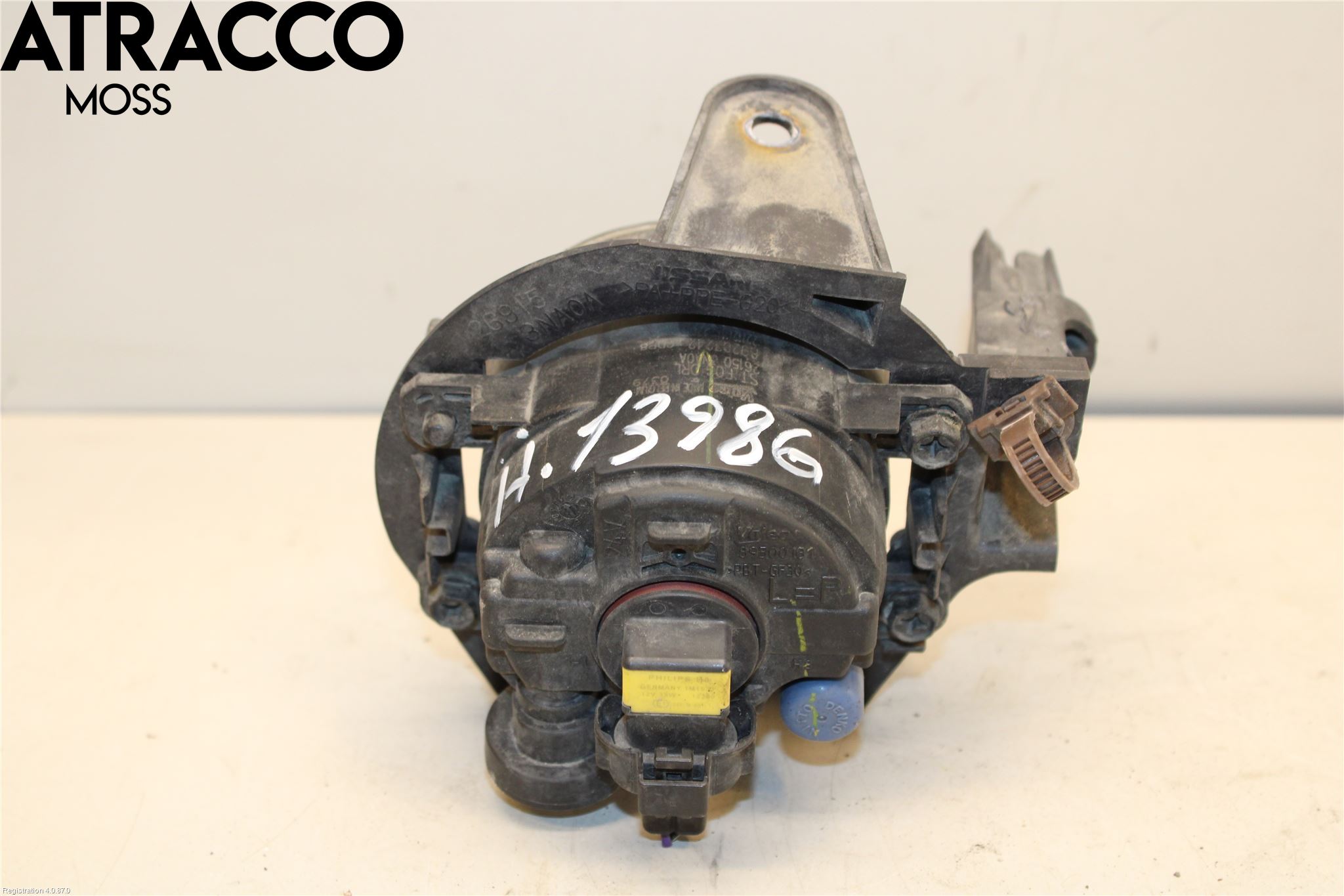 Nissan LEAF 11-17 Dimljus-Varselljus Fram