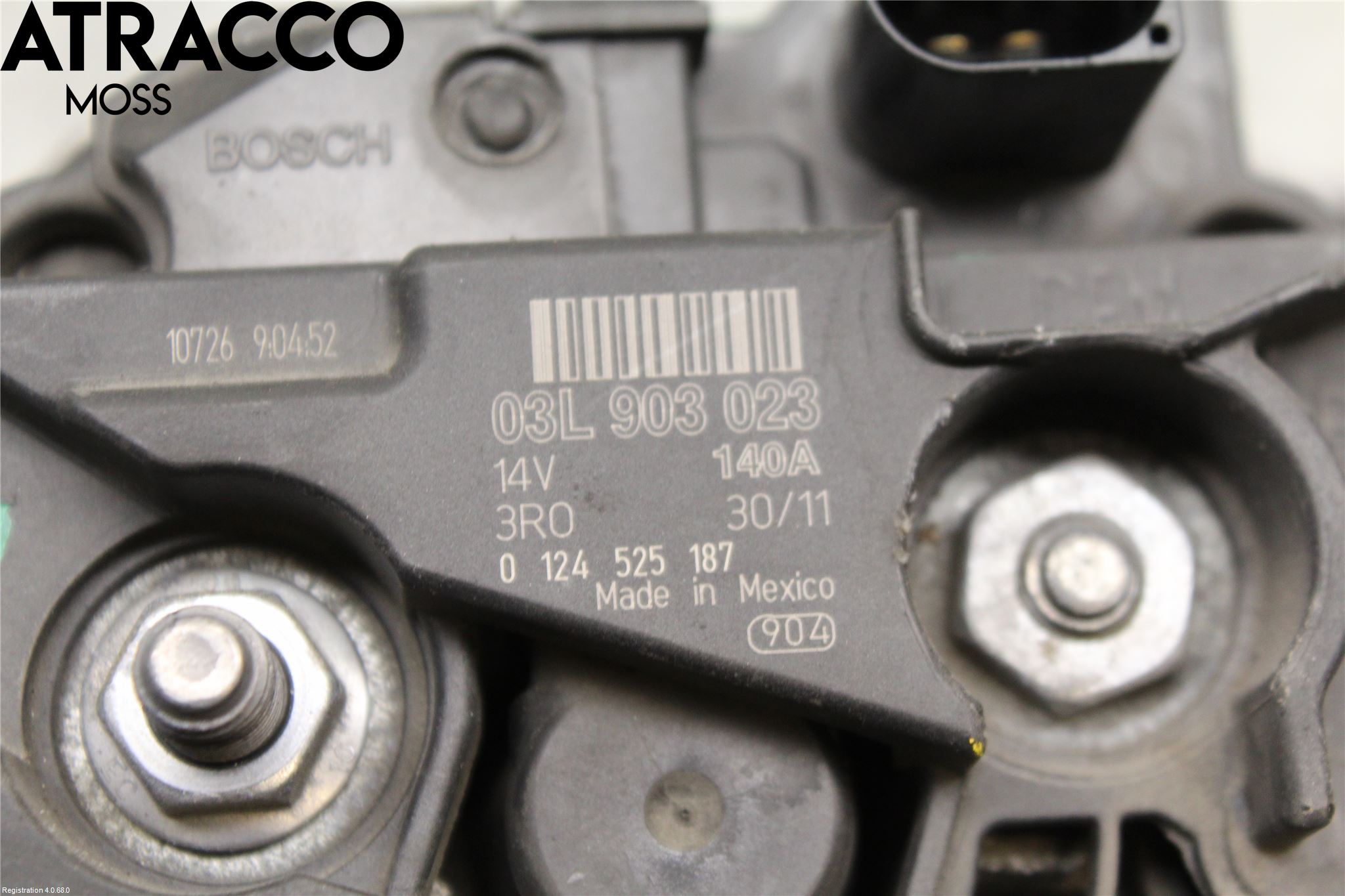 Volkswagen VW GOLF VI 09-13 Generator