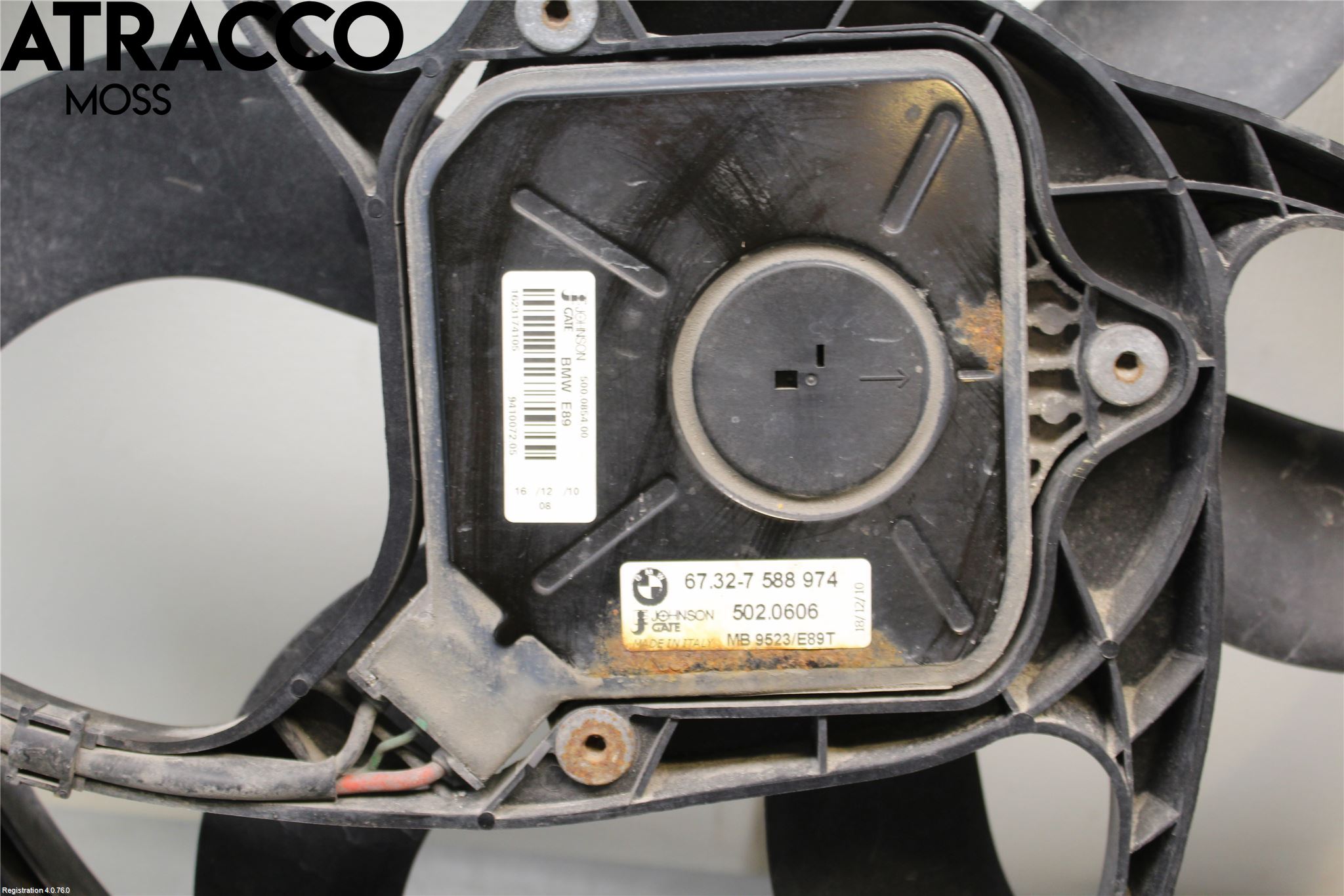 BMW X1 E84 10-15 Kylfläkt El