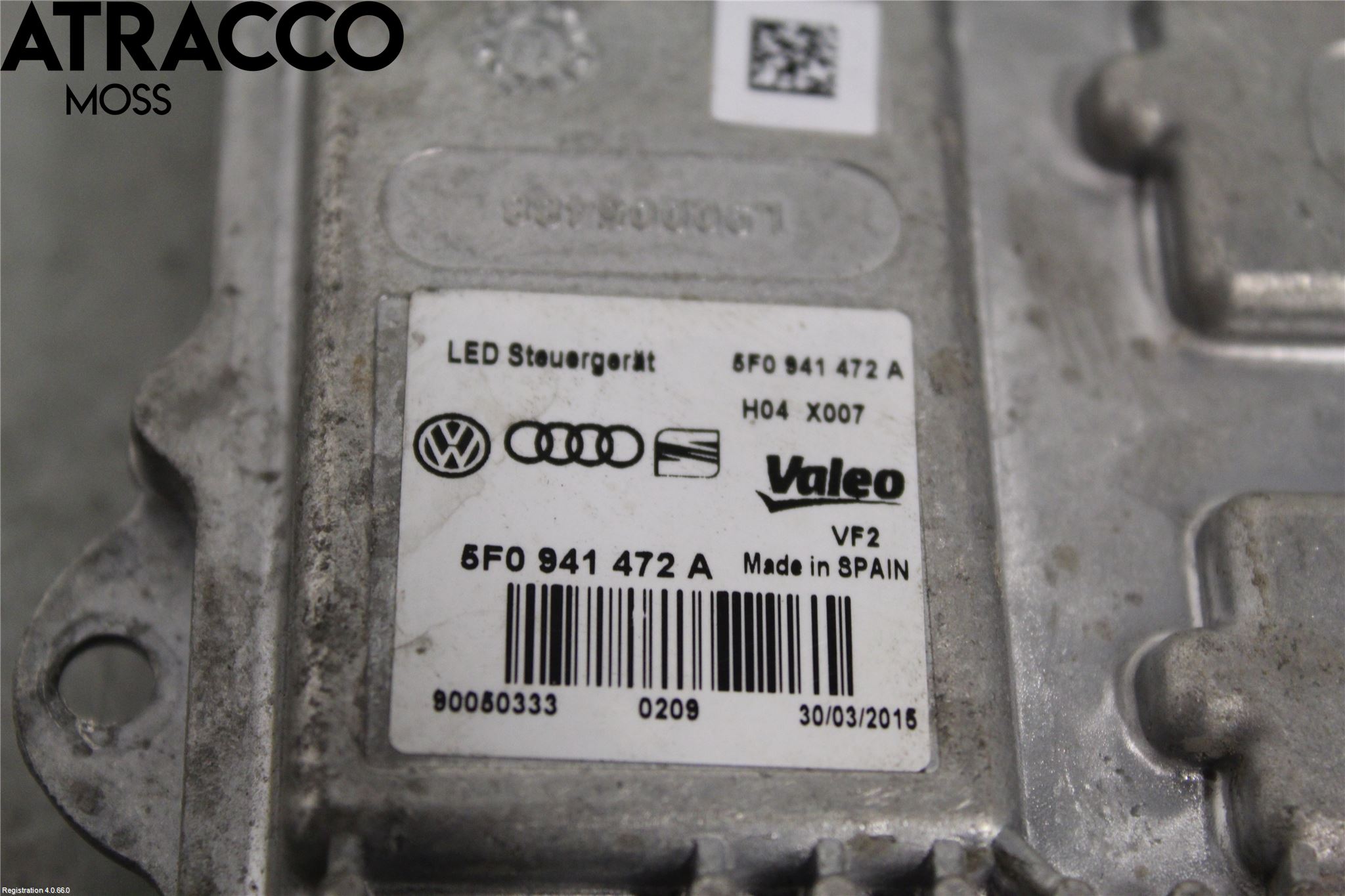 Volkswagen VW GOLF / E-GOLF VII 13-20 Styrenhet Strålkastare
