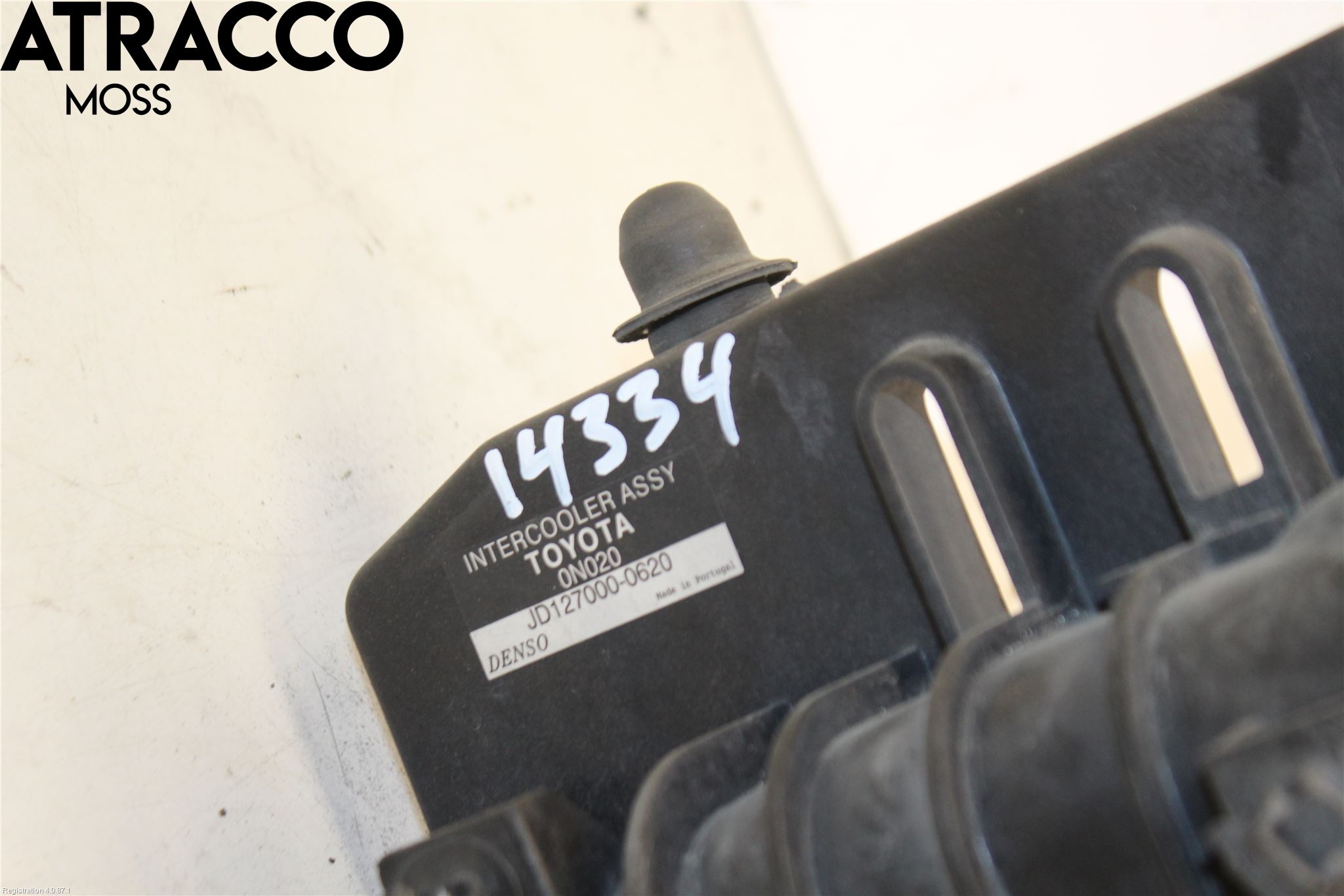 Toyota YARIS XP90 06-11 Laddluft-Intercooler Kyl