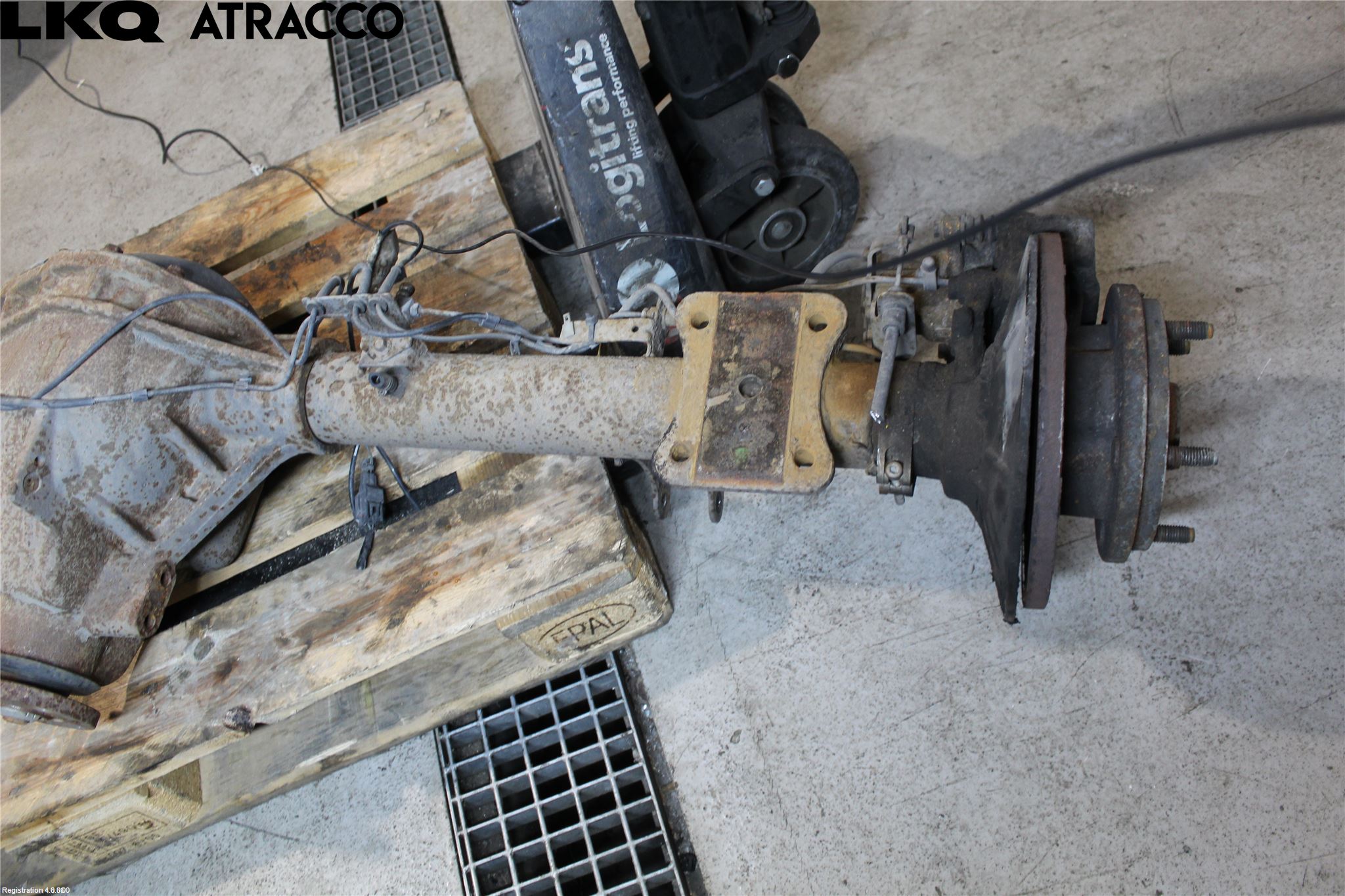 Ford TRANSIT    06-13 Bakaxelbalk
