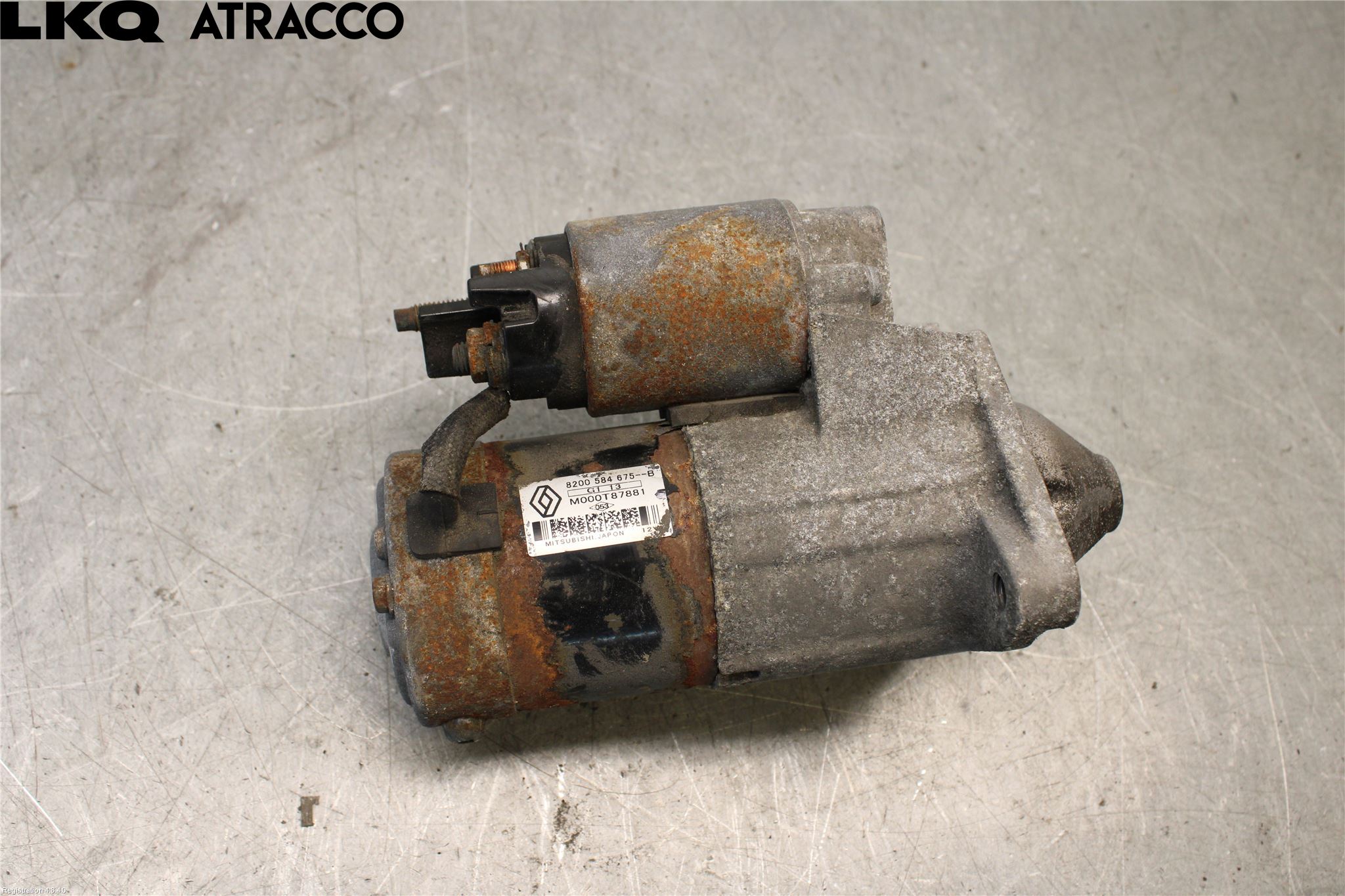 Nissan QASHQAI 10-14 Startmotor Diesel