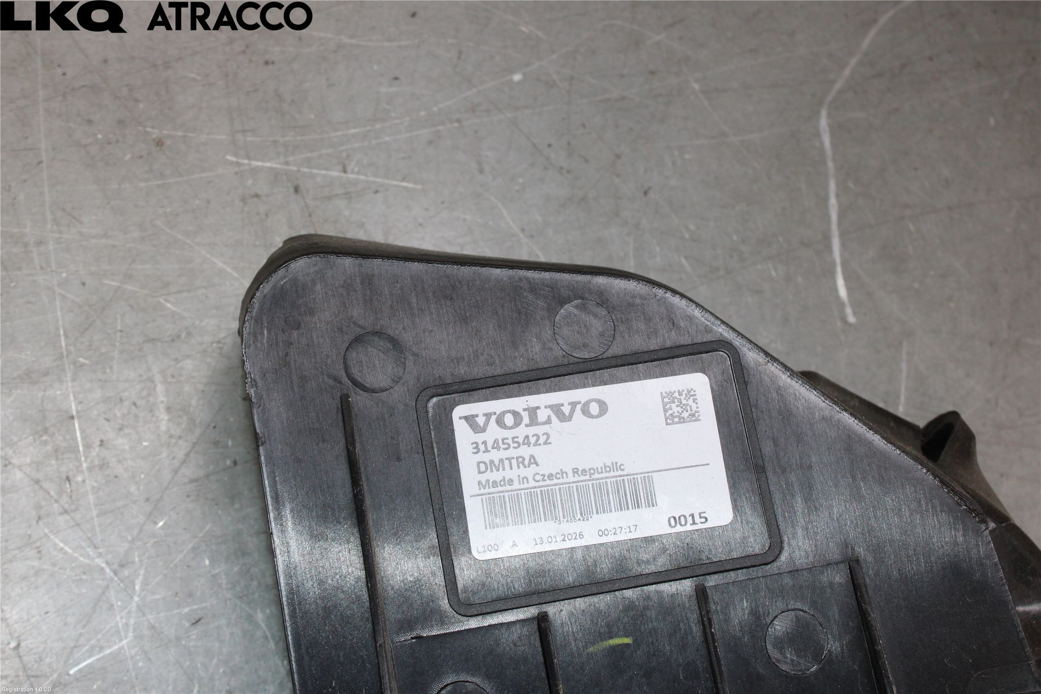 Volvo EX40 25- Deflektor Plåt-Plast Kylning