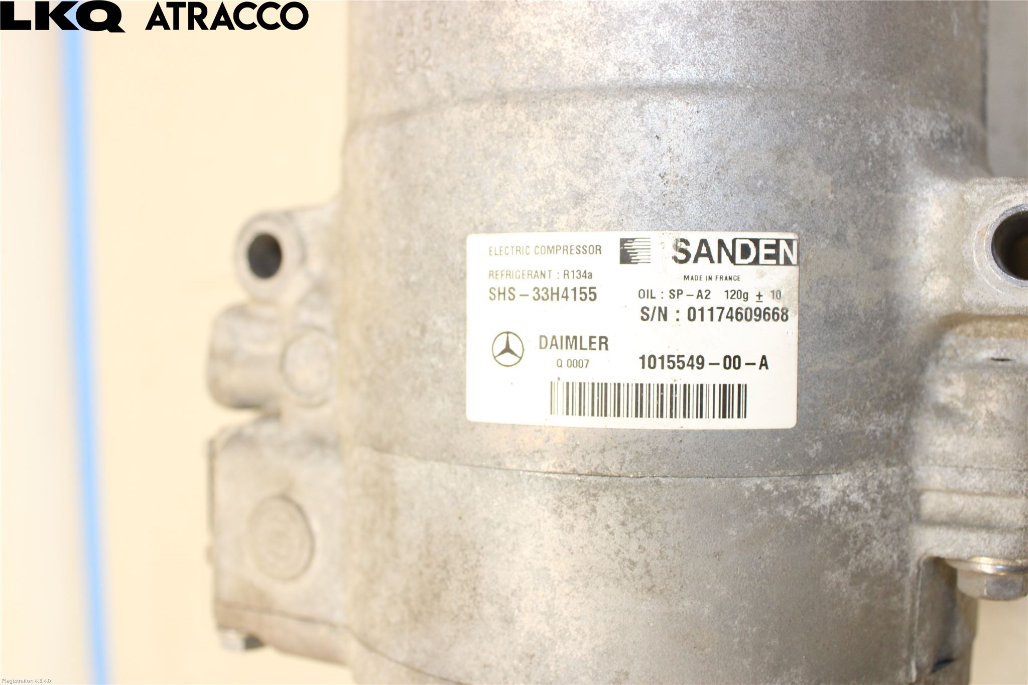 Mercedes-Benz MB B-KLASS (W246/W242) 12-19 Ac Kompressor
