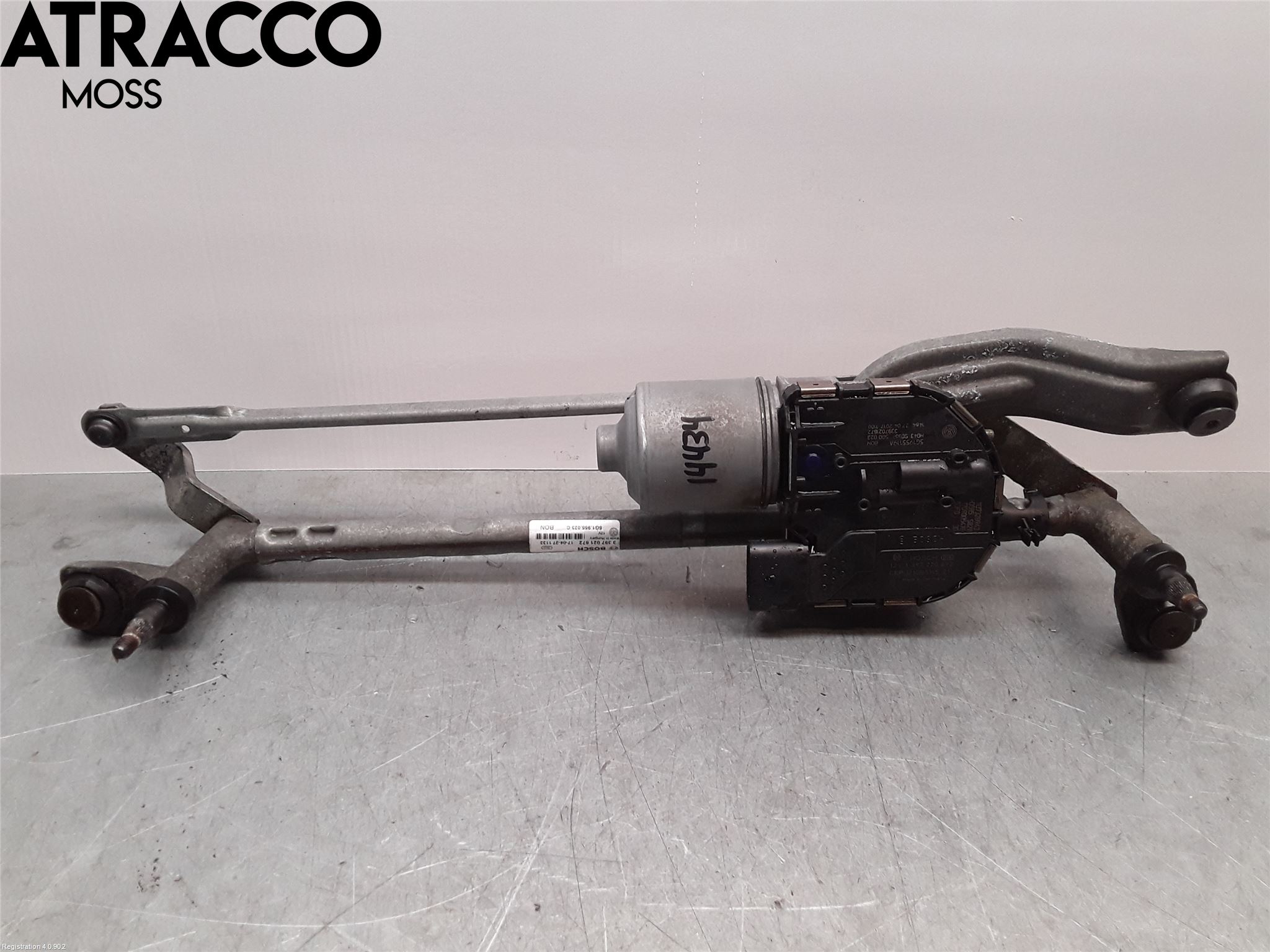 Volkswagen VW GOLF / E-GOLF VII 13-20 Torkarmotor Vindruta