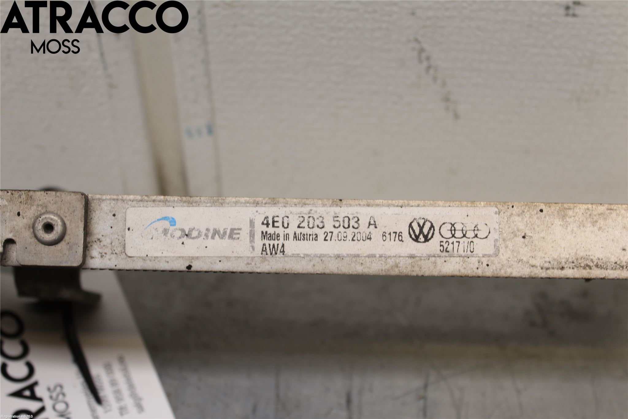 Audi A8/S8 4E  02-09 Kylare Aut