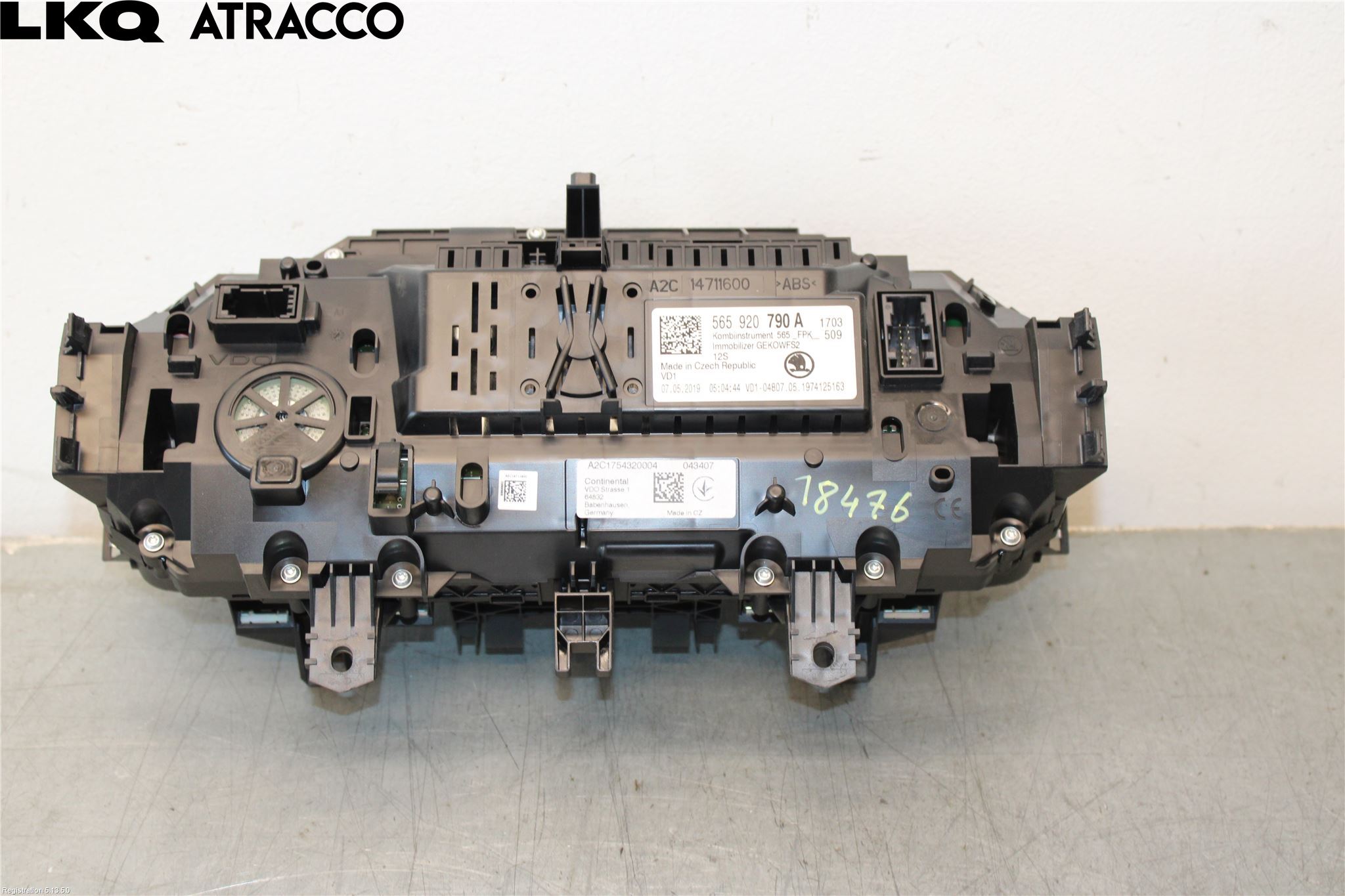Skoda KAROQ 18- Instrument Hast