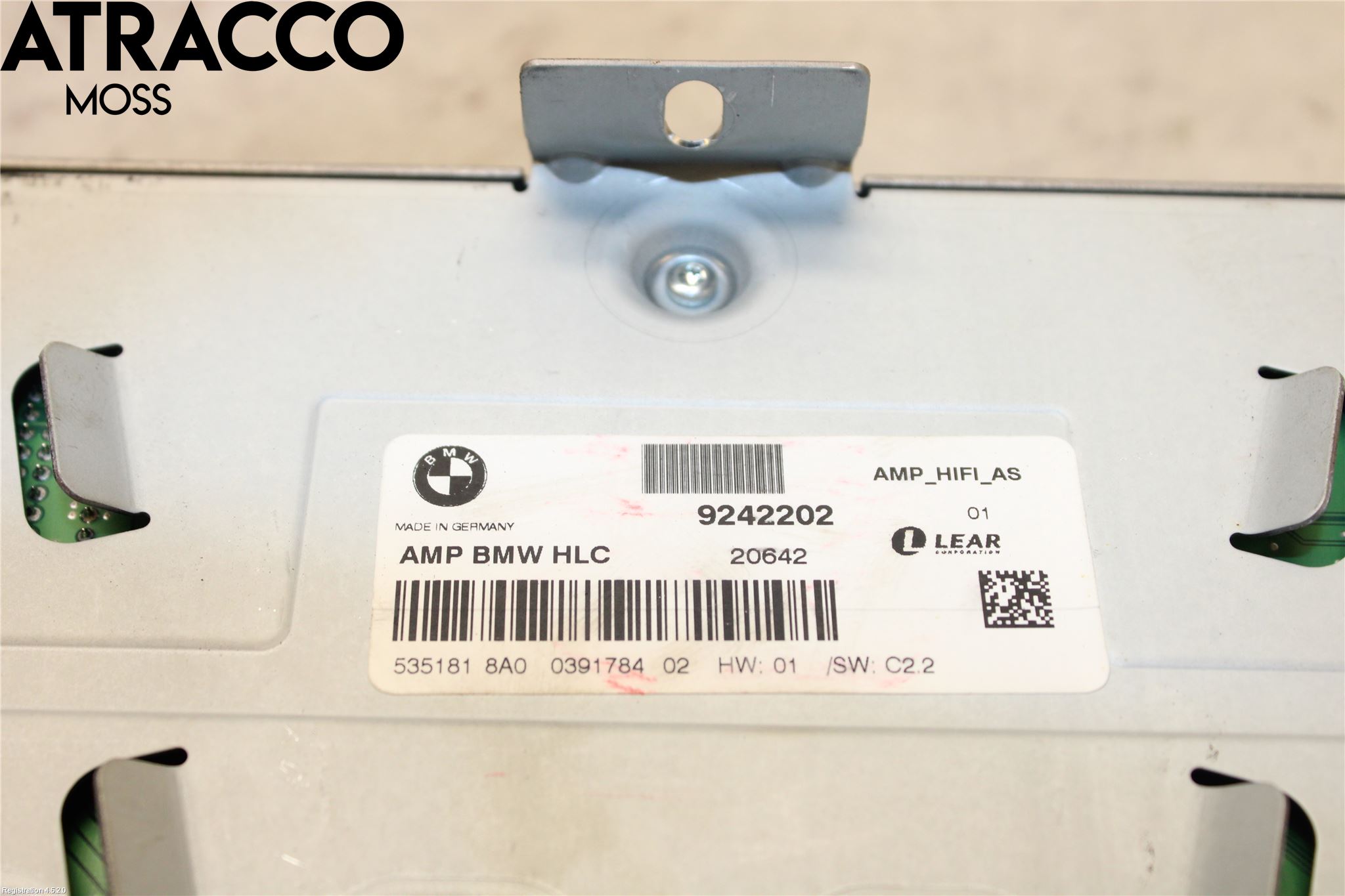 BMW 1 F20/F21 11-19 Radio-Stereo Förstärkare