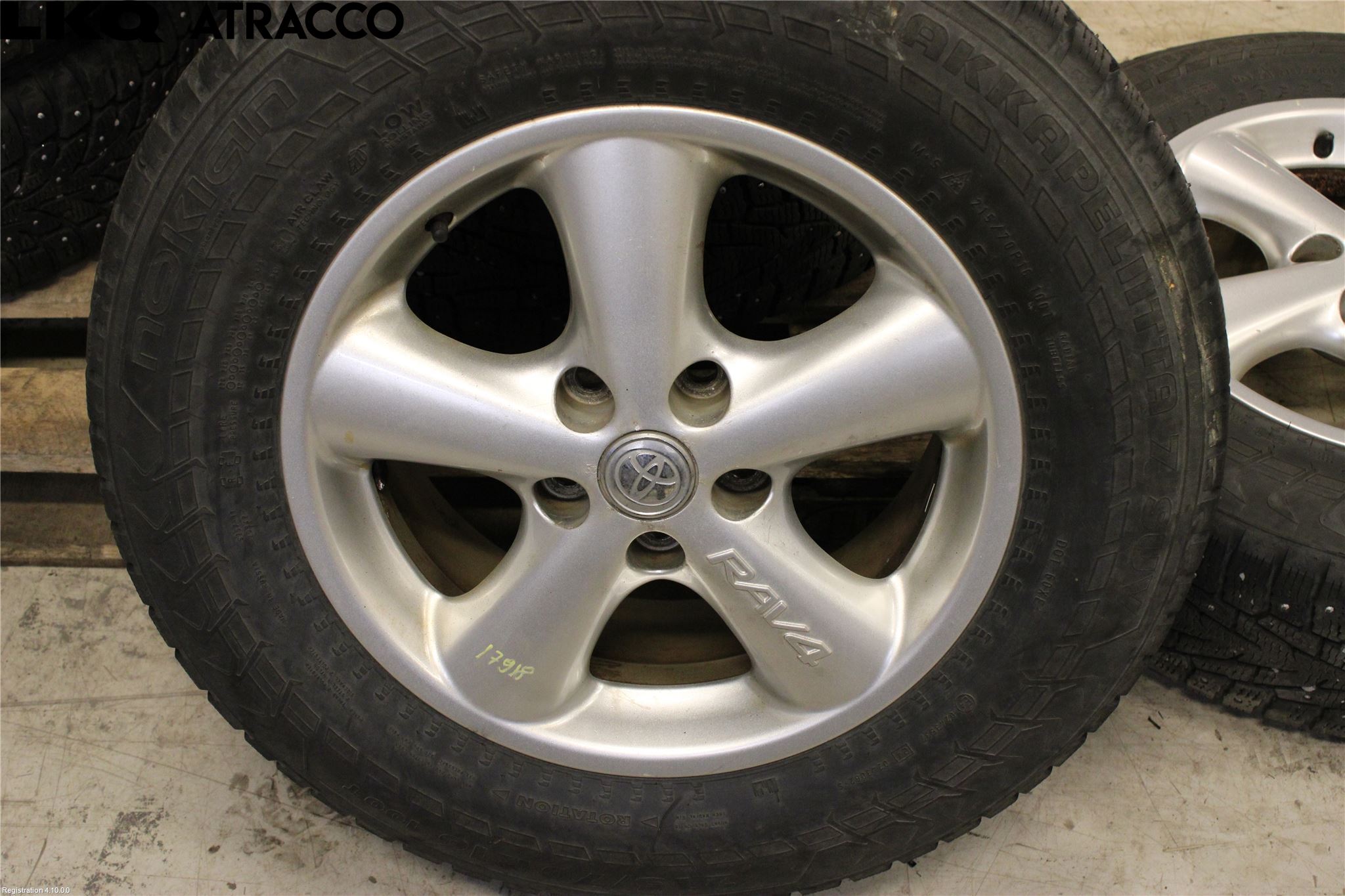 Toyota RAV 4 06-12 Vinterdäck Alumfälg 4St