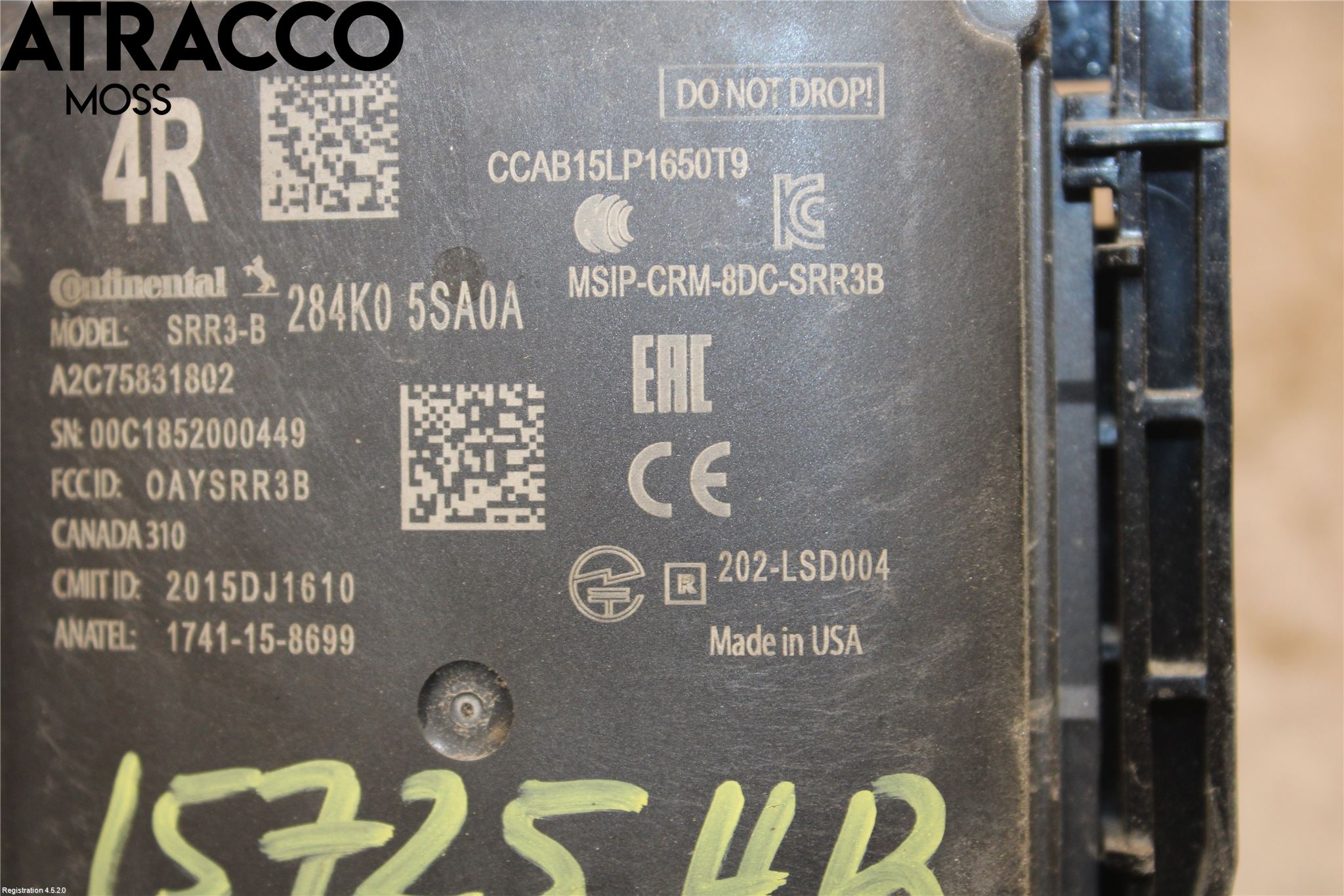 Nissan LEAF 18- Sensor Aktivt Kollisionsskydd