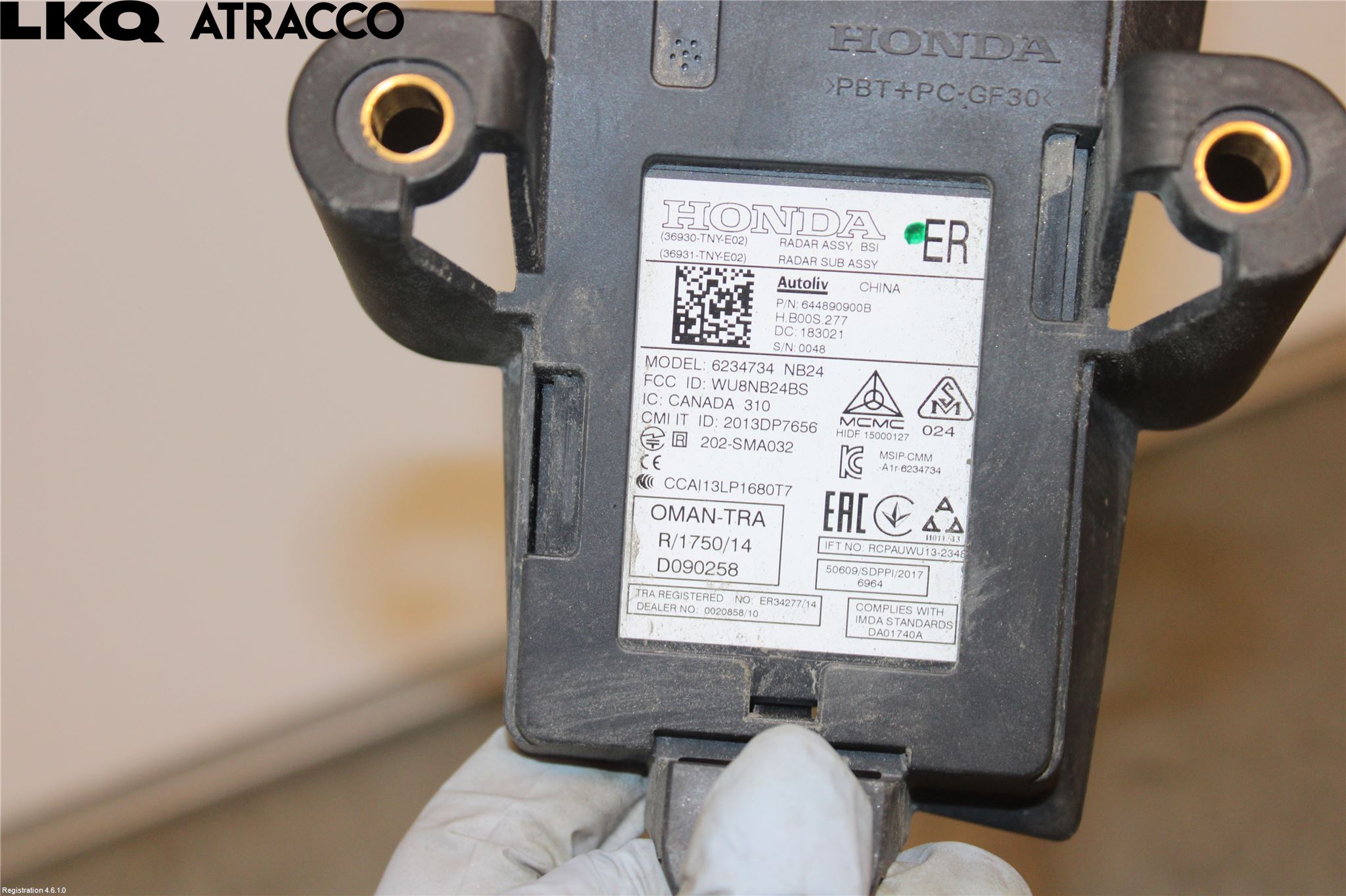 Honda CR-V 19-22 Sensor Aktivt Kollisionsskydd