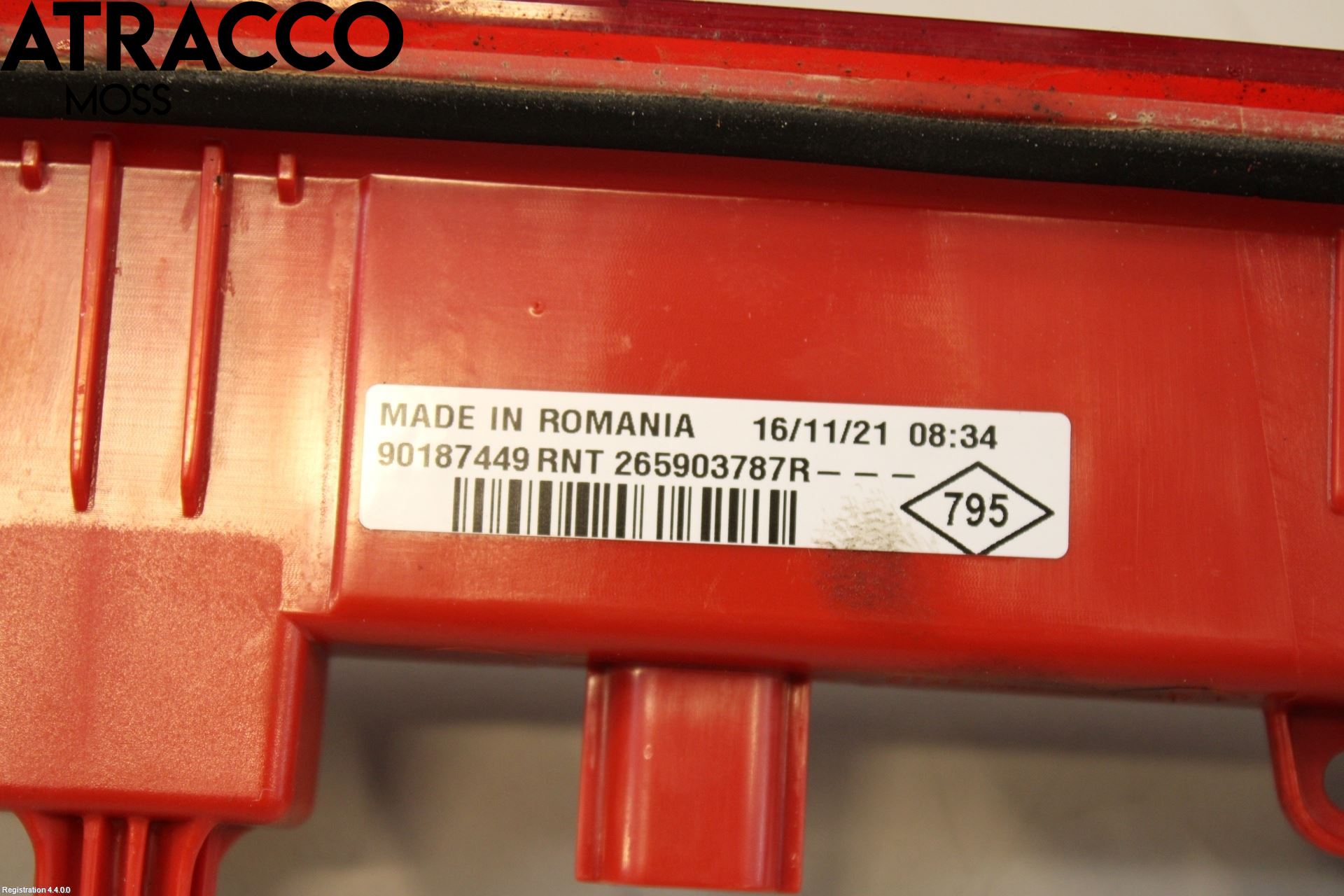 Mercedes-Benz MB CITAN/EQT (W420) 22- Bromsljus Bakruta