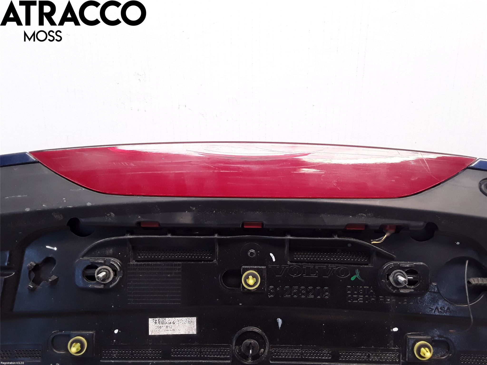 Volvo V60 11-13 Spoiler Baklucka