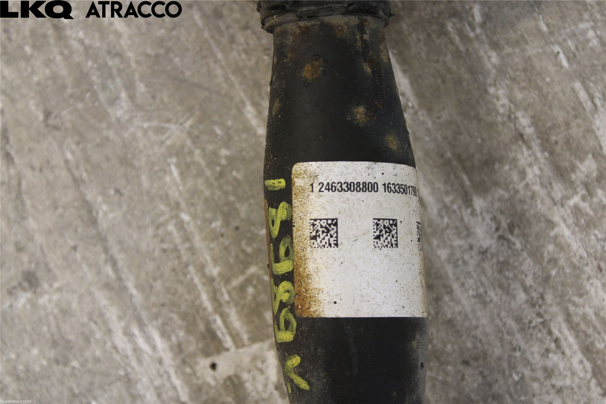 Mercedes-Benz MB B-KLASS (W246/W242) 12-19 Drivaxel Fram Vänster