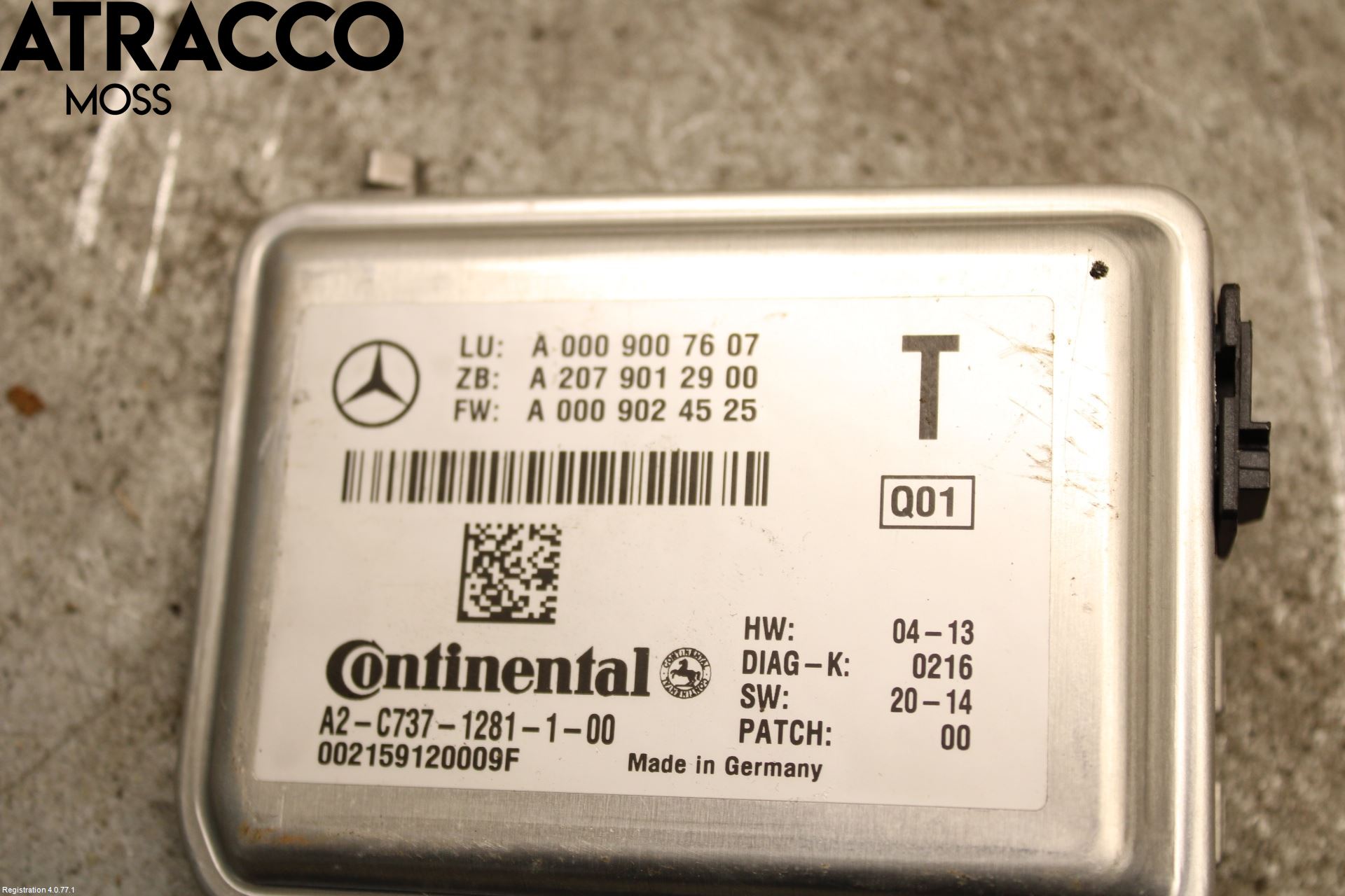 Mercedes-Benz MB E-KLASS (W212) 09-16 Parkeringshjälp Kamera