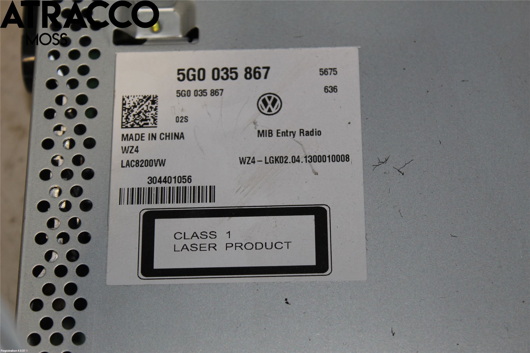 Volkswagen VW GOLF / E-GOLF VII 13-20 Radio