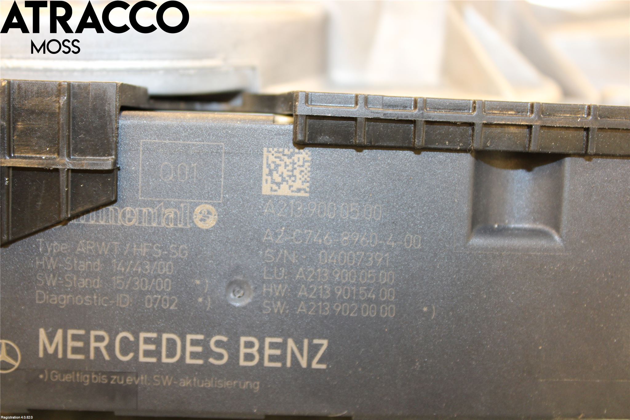 Mercedes-Benz MB C-KLASS (W205) 14-21 Bakluckeöppnare Automatisk