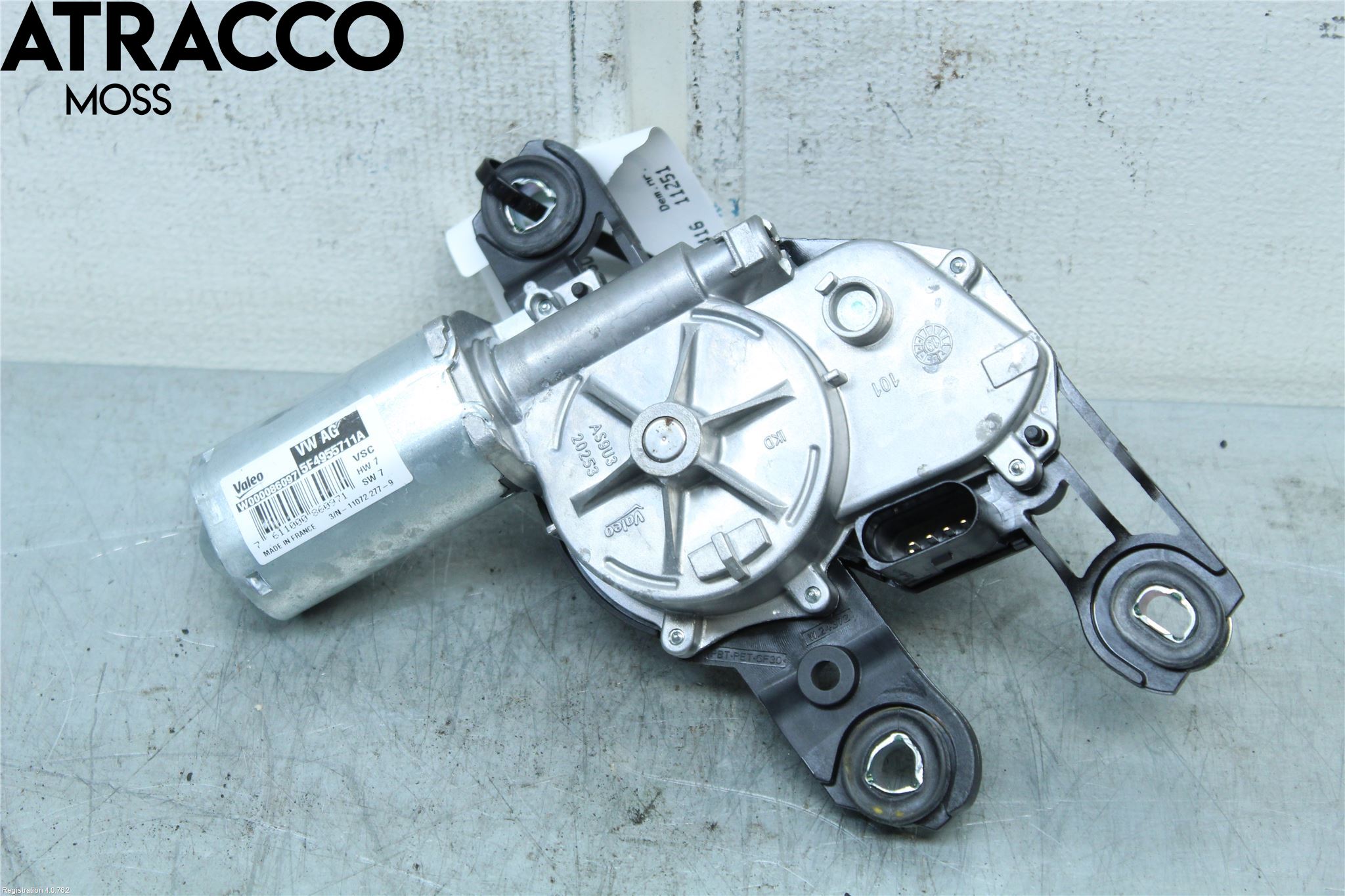 Skoda OCTAVIA (5E) 13-20 Torkarmotor Baklucka