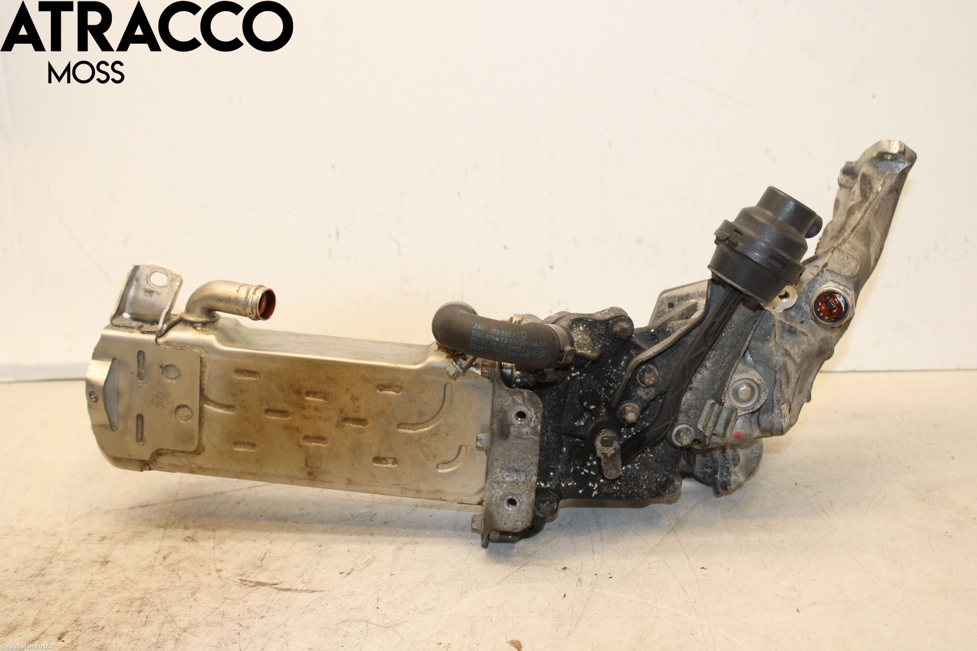 Mercedes-Benz MB E-KLASS (W212) 09-16 Avgaskylare
