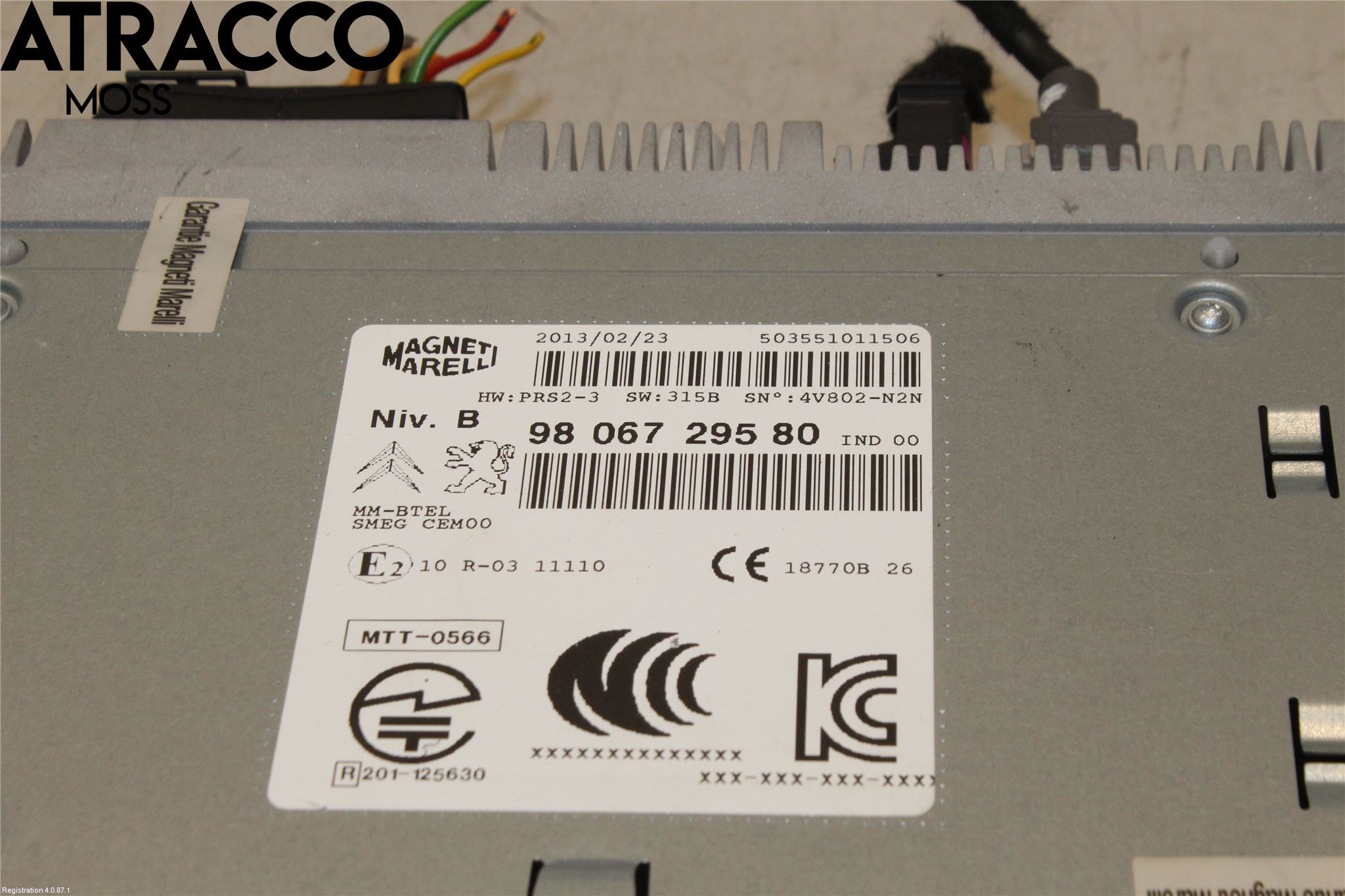 Peugeot 208 12-15 Radio
