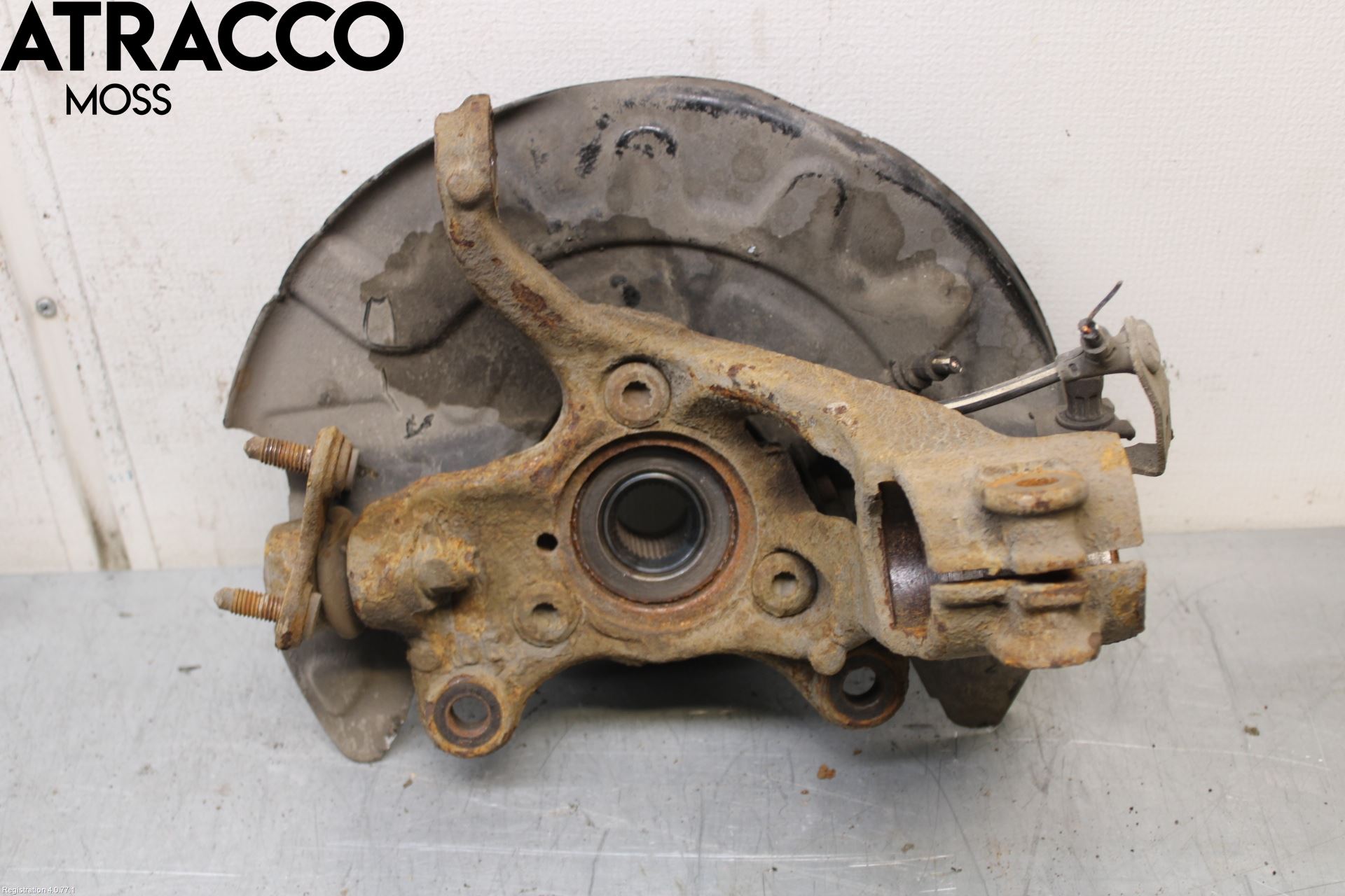Audi A3/S3 8V 13-20 Styrspindel Lagerhus Vä
