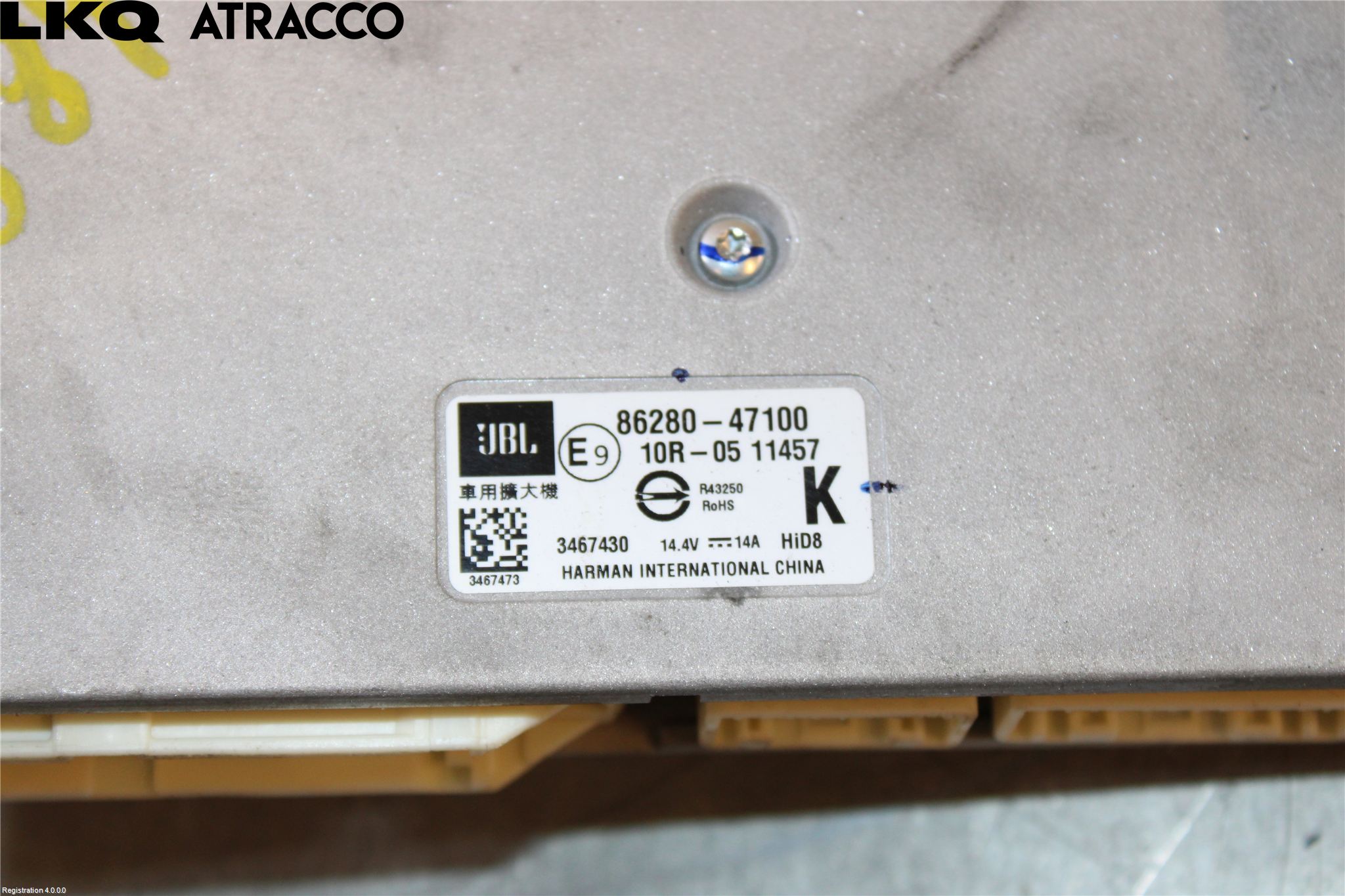Toyota PRIUS (ZVW50) 16-21 Radio-Stereo Förstärkare