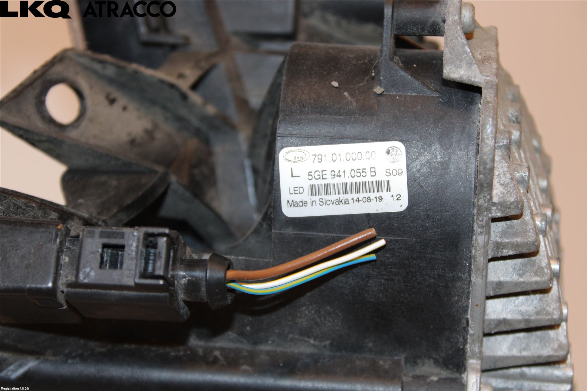 Volkswagen VW GOLF / E-GOLF VII 13-20 Dimljus-Varselljus Fram