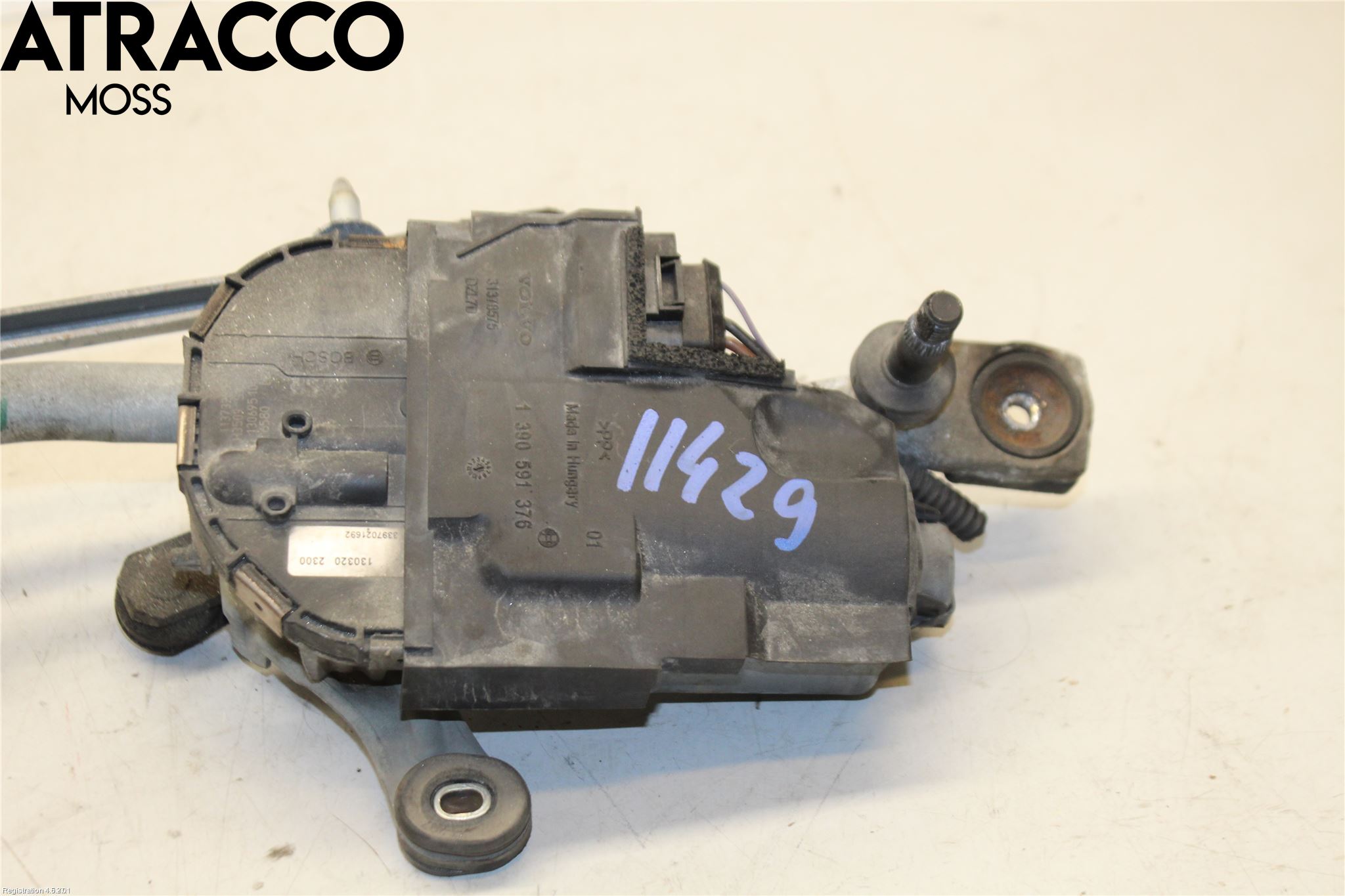 Volvo V40 12-19 Torkarmotor Vindruta
