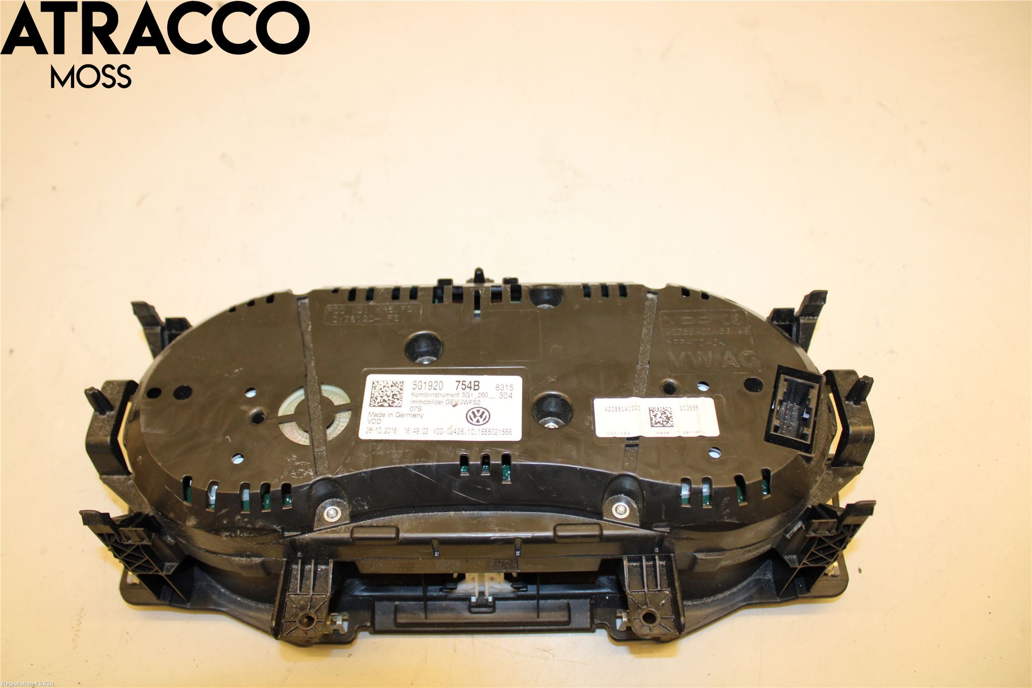 Volkswagen VW GOLF / E-GOLF VII 13-20 Instrument Komb