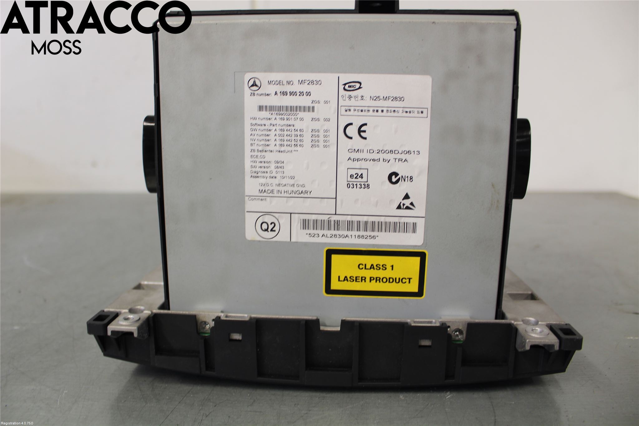 Mercedes-Benz MB SPRINTER (W906) 06-18 Cd Radio - Multimediapanel