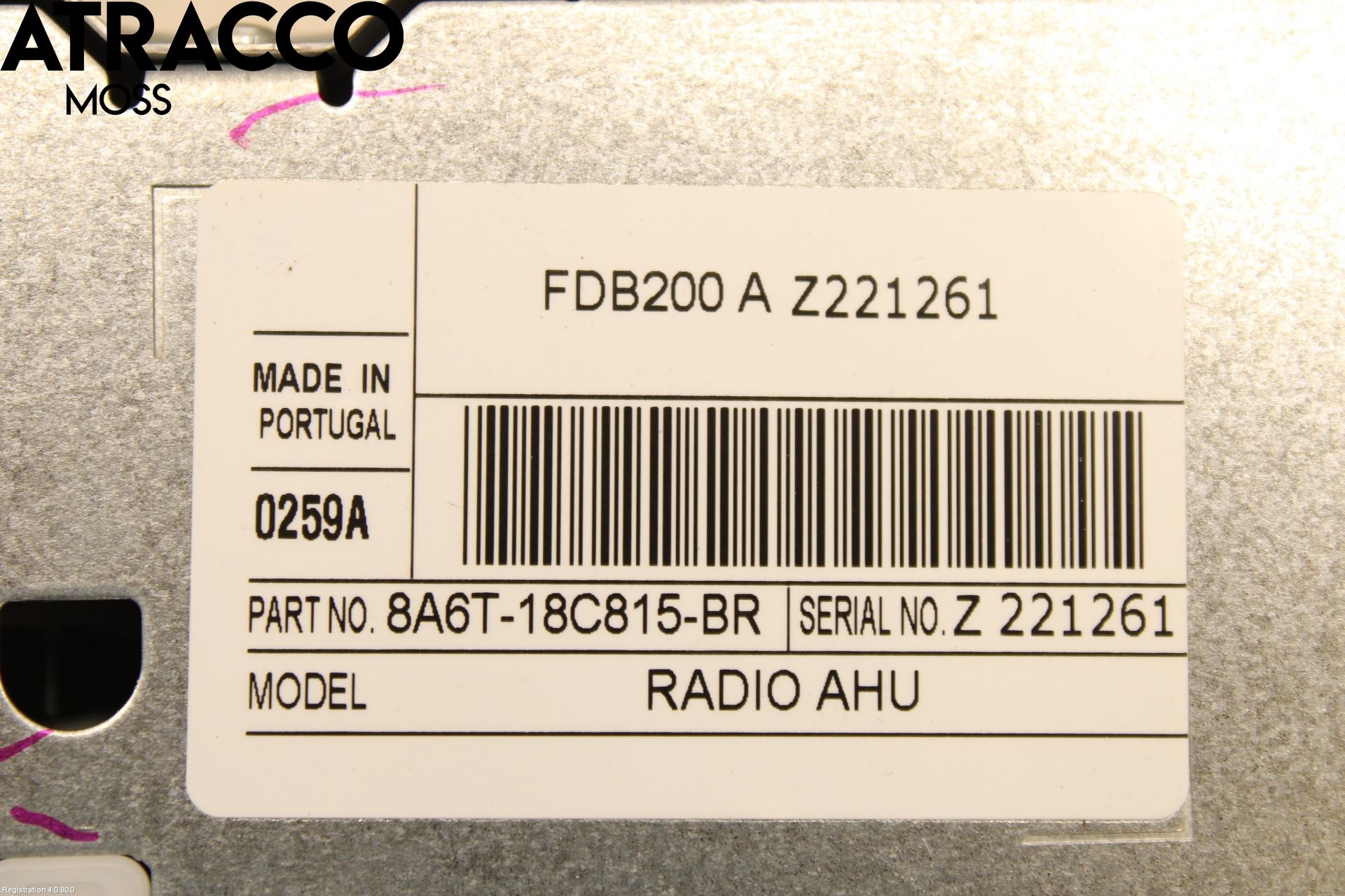 Ford FIESTA 09-12 Cd Radio - Multimediapanel
