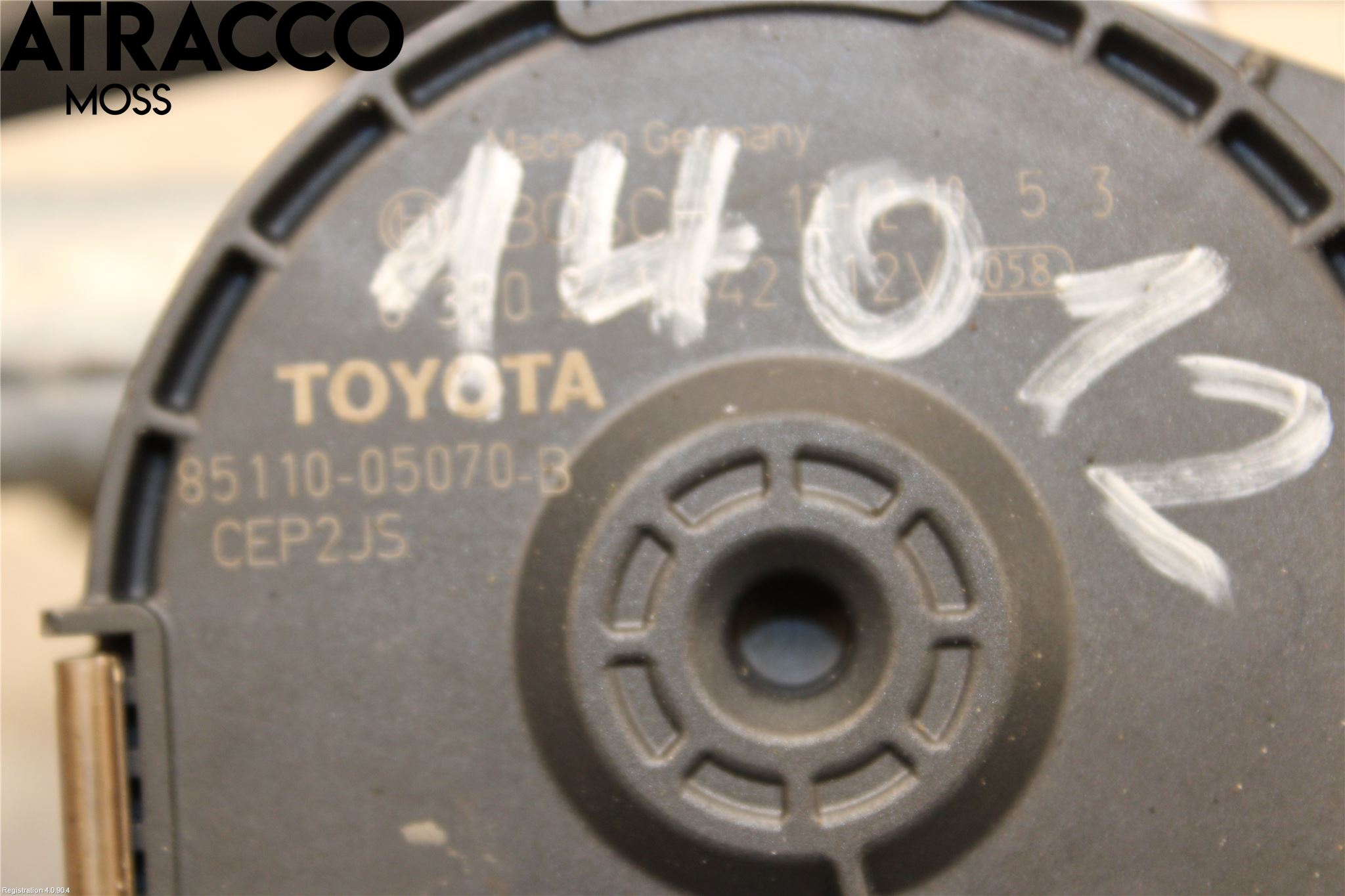 Toyota AVENSIS 09-15 Torkarmotor Vindruta