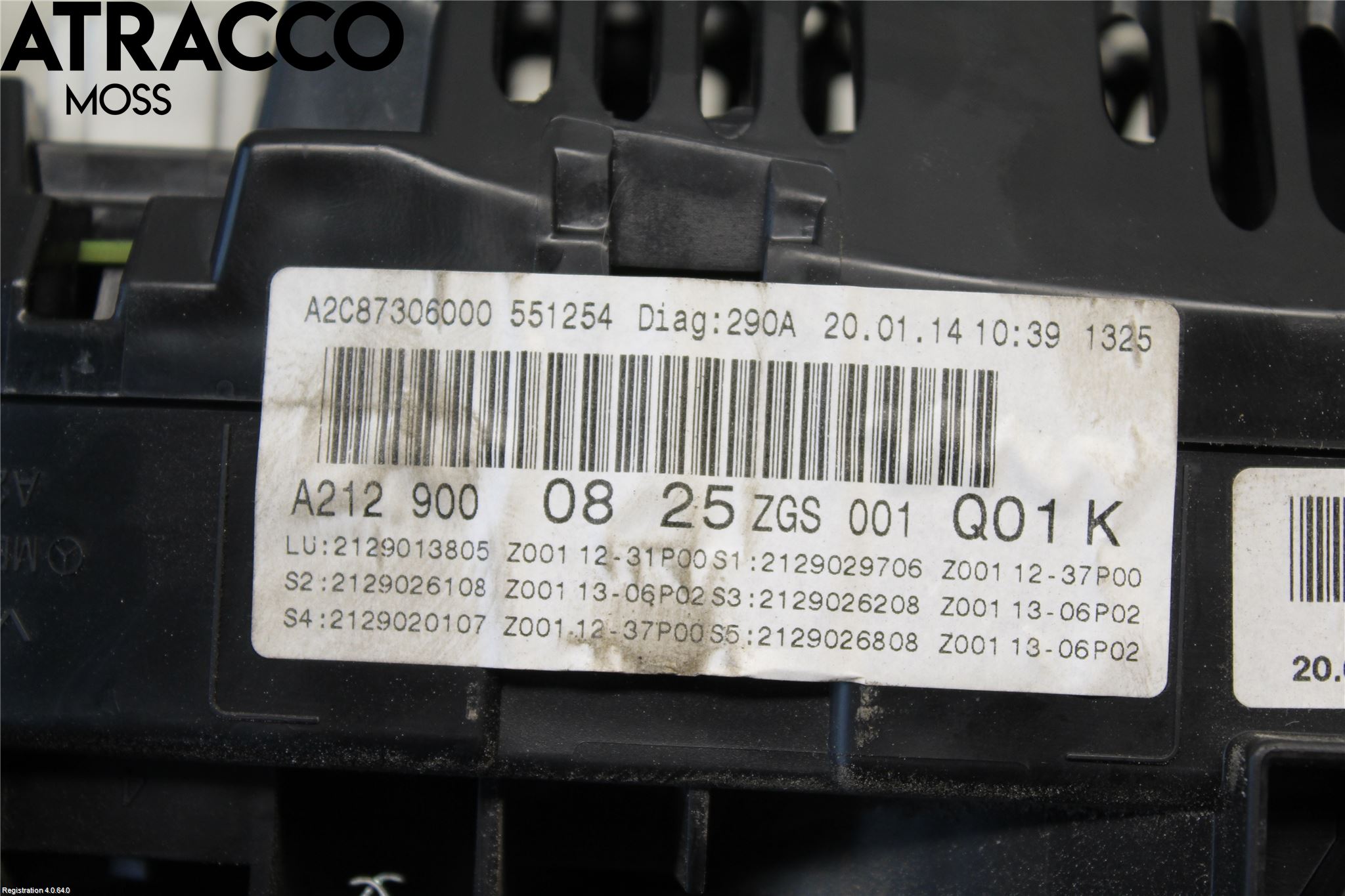 Mercedes-Benz MB E-KLASS (W212) 09-16 Instrument Komb