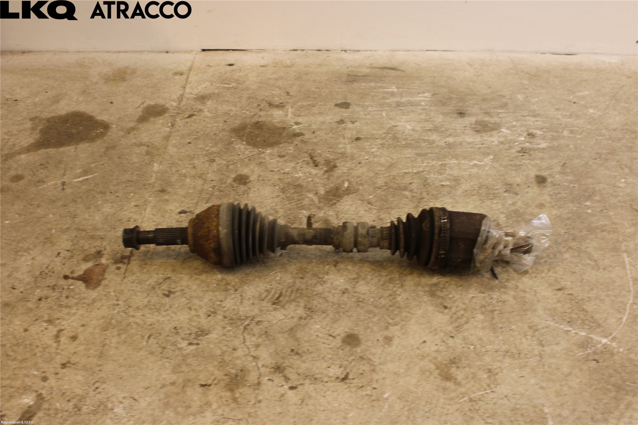 Nissan QASHQAI   07-10 Drivaxel Fram Vänster