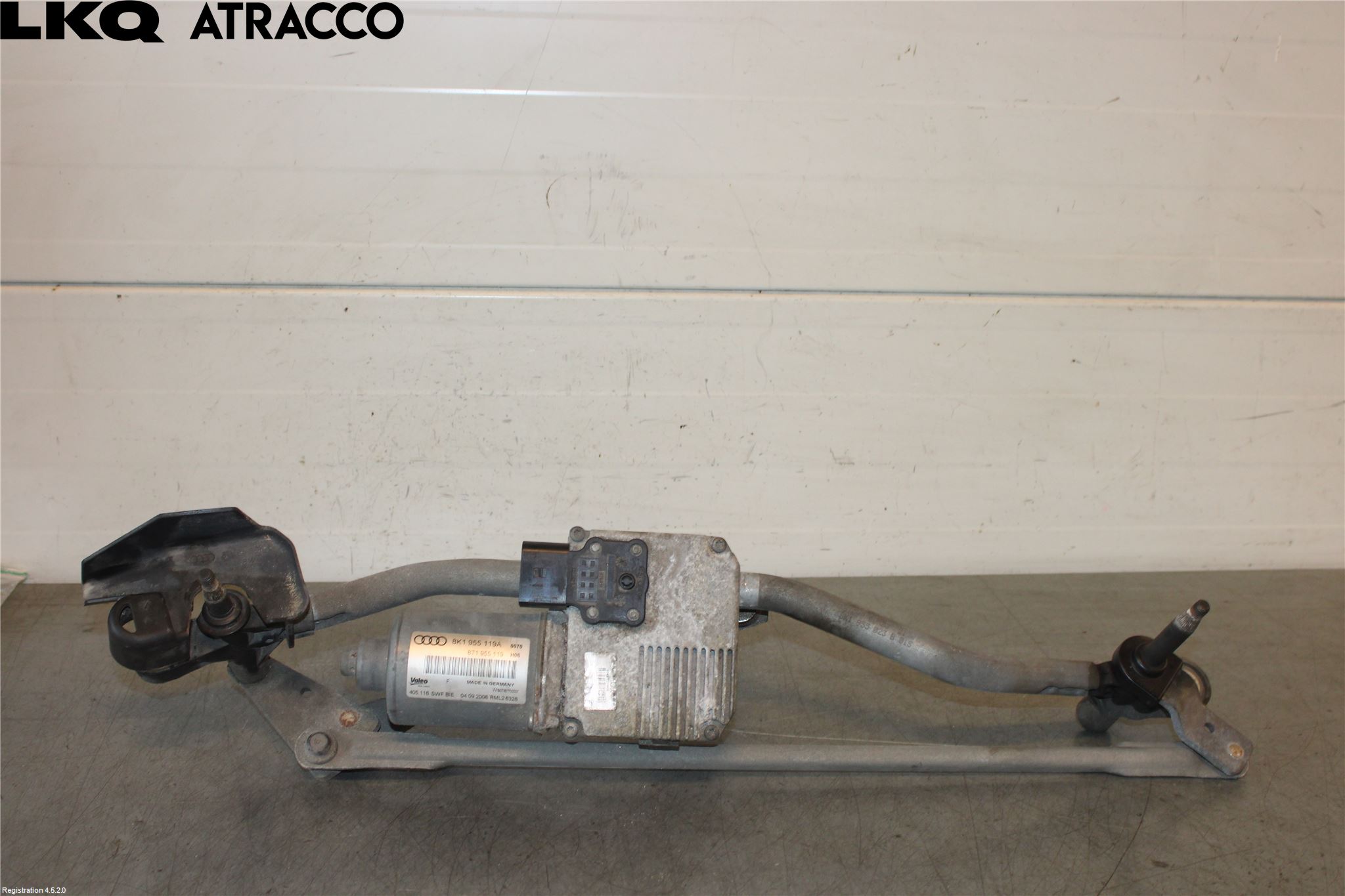 Audi A4/S4 08-11 Torkarmotor Vindruta