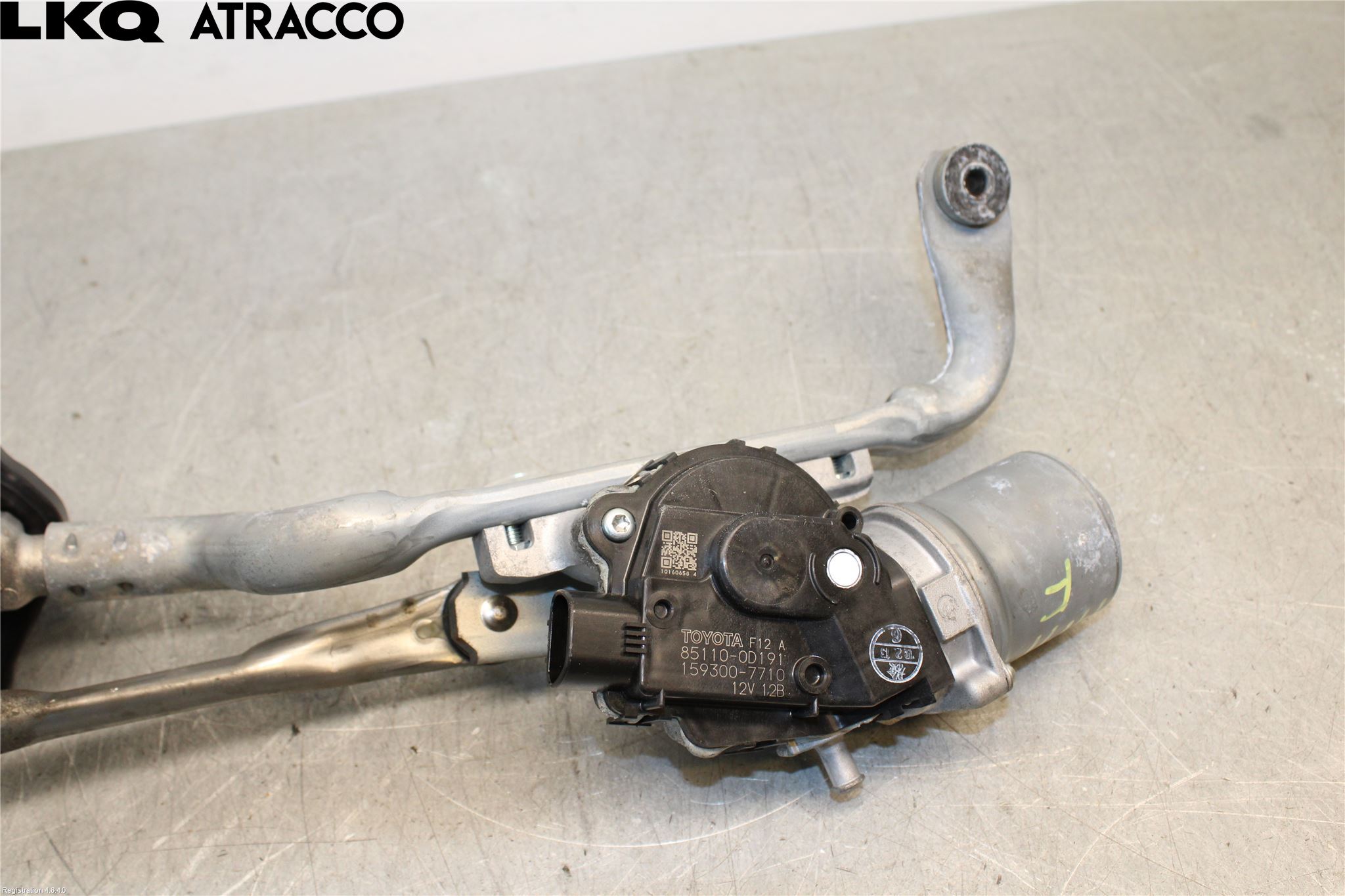 Toyota YARIS XP130 15-20 Torkarmotor Vindruta
