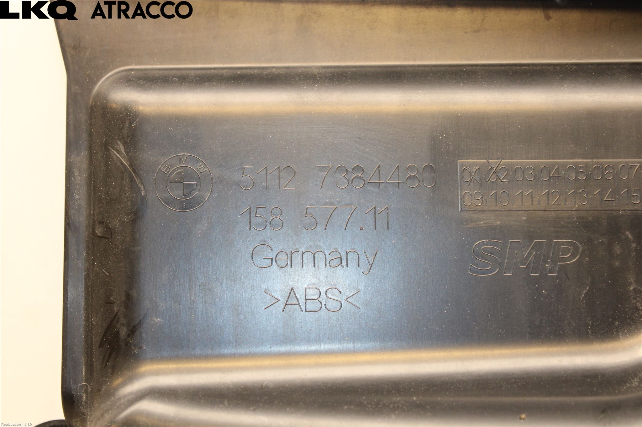 BMW 3 F30/F31/F80 12-19 Stötfångarfäste Bak Hö