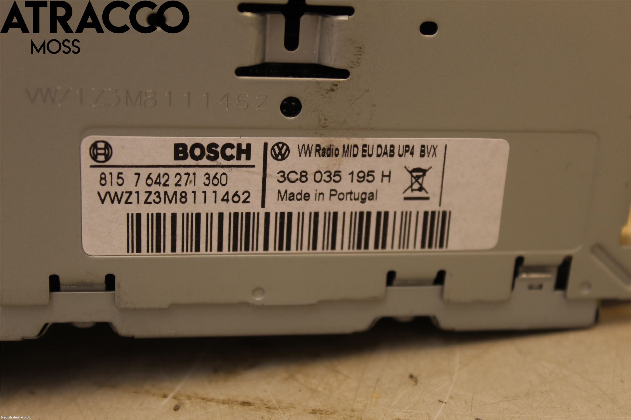 Volkswagen VW GOLF VI 09-13 Cd Radio - Multimediapanel