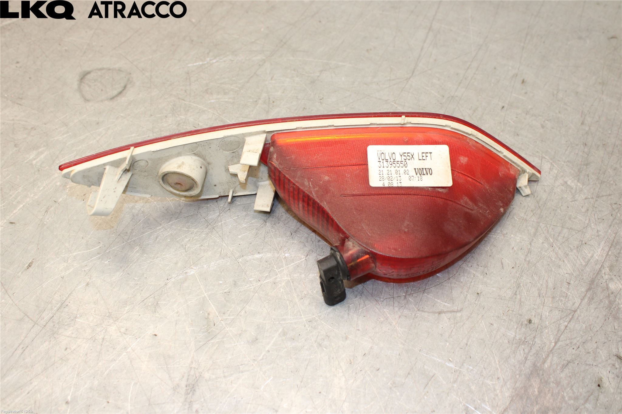 Volvo V40 12-19 Backlampa