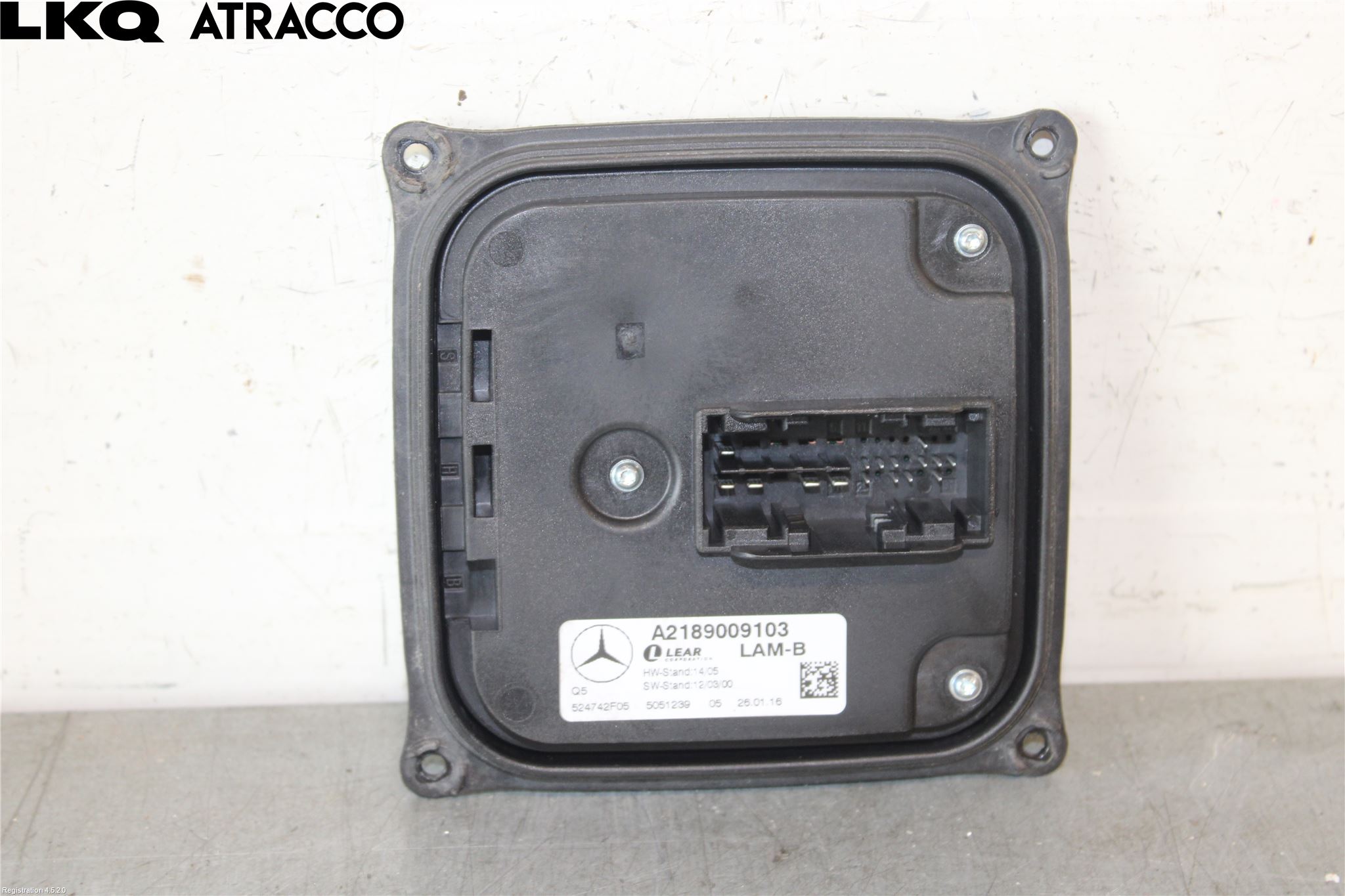 Mercedes-Benz MB B-KLASS (W246/W242) 12-19 Styrenhet Strålkastare