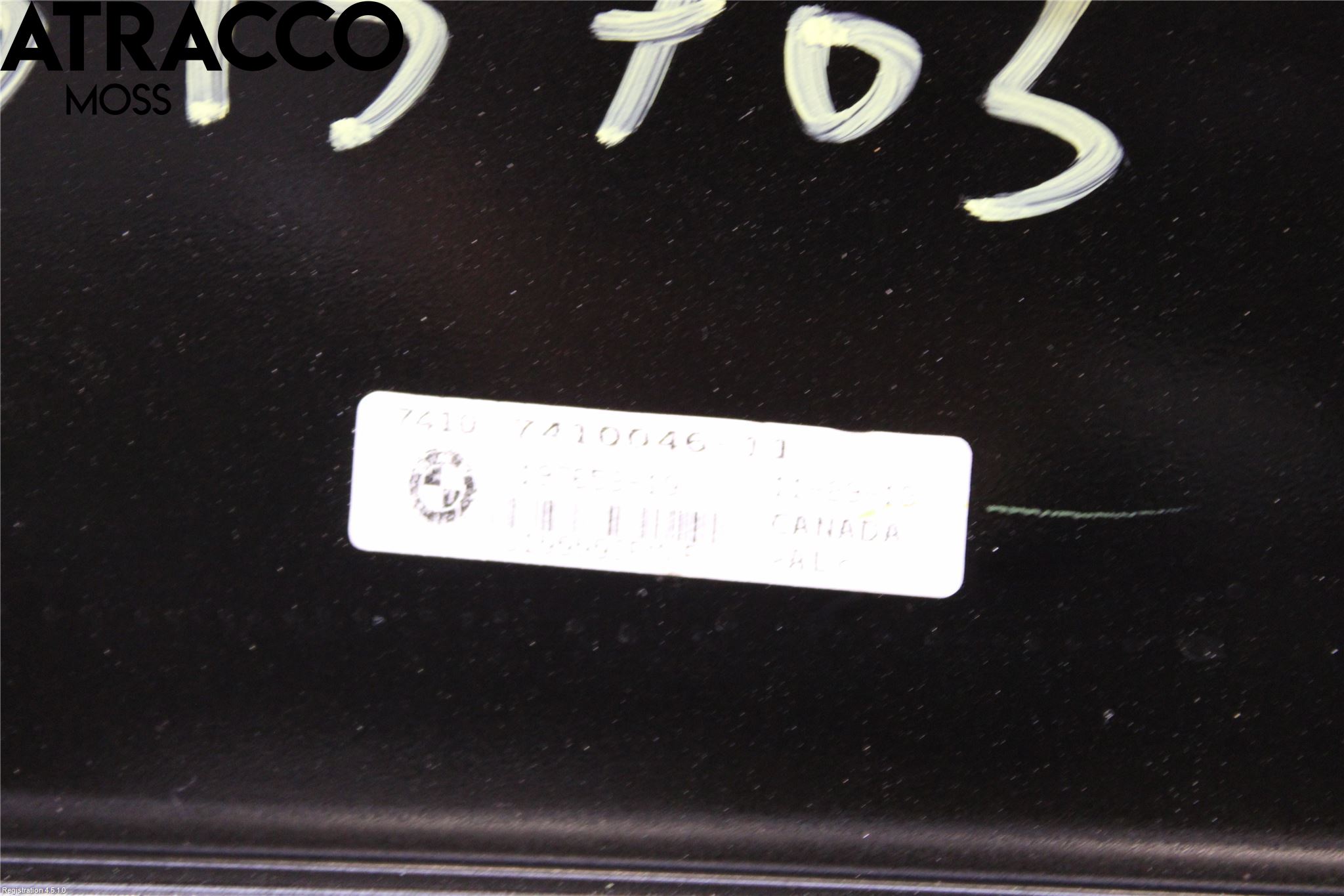 BMW X3 G01 18- Dörr Dekorlist Bak Hö