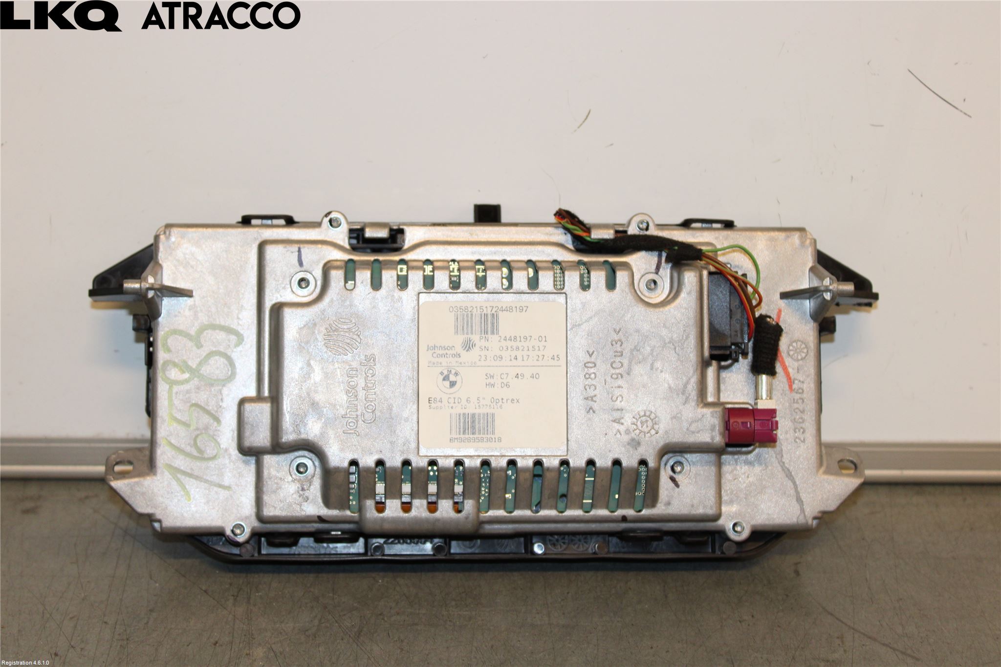 BMW X1 E84 10-15 Multifunktionsdisplay