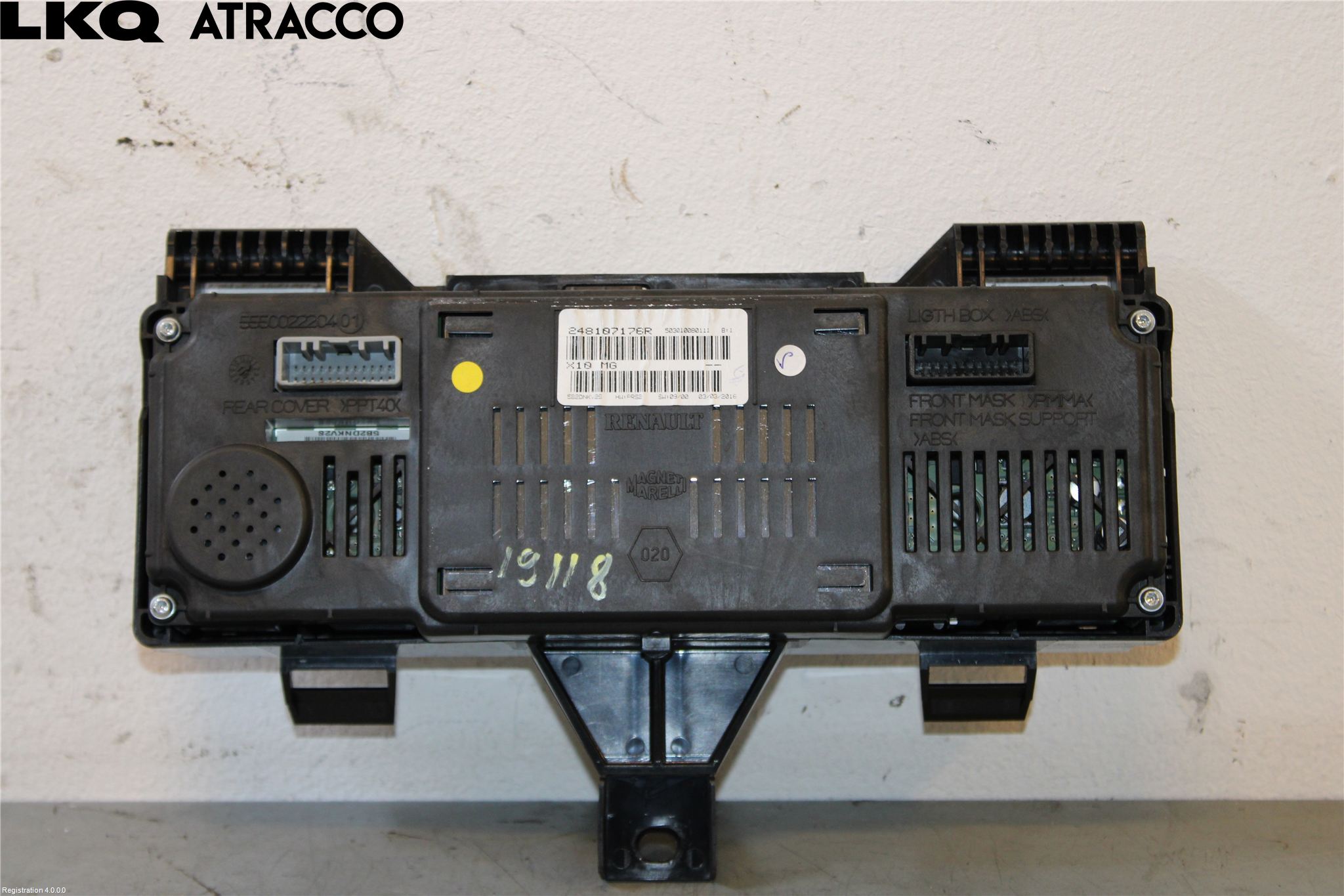 Renault ZOE/E-TECH 13- Instrument Komb