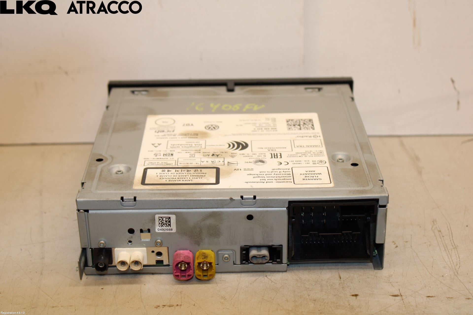 Volkswagen VW GOLF / E-GOLF VII 13-20 Radio