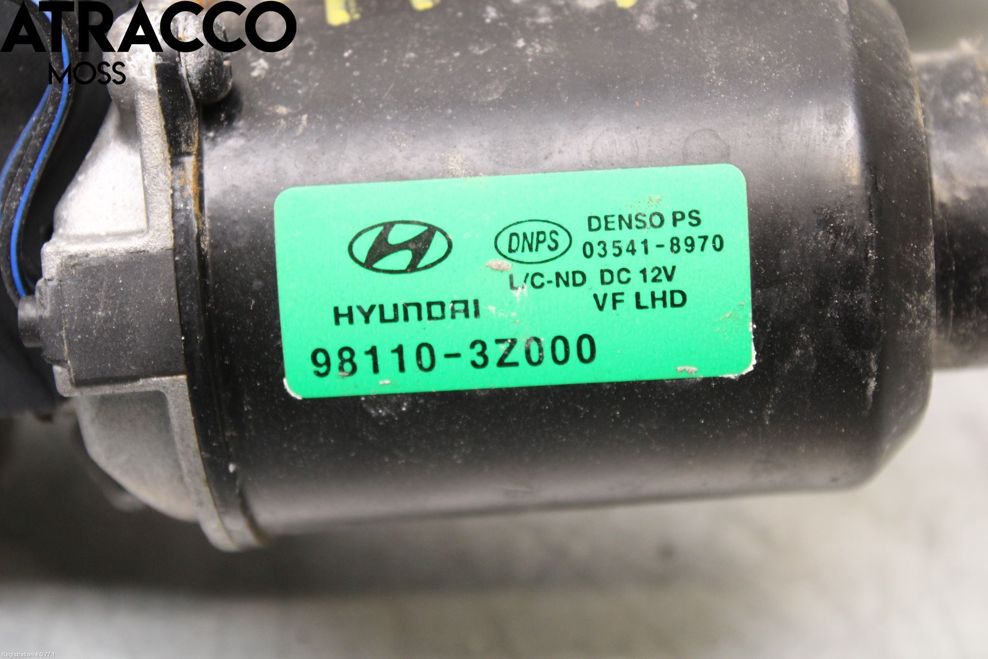 Hyundai i40 08-15 Torkarmotor Vindruta