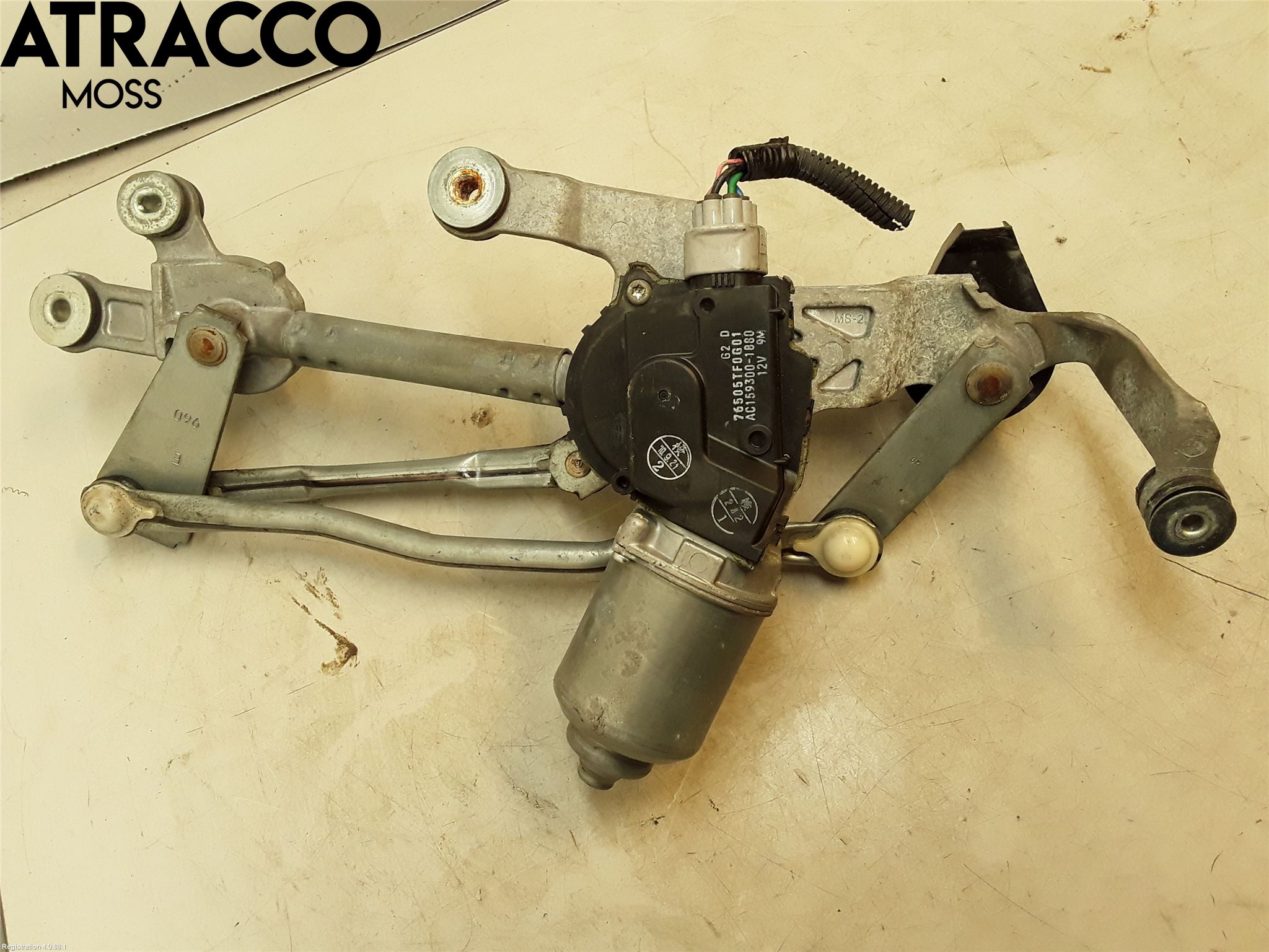 Honda JAZZ 08-14 Torkarmotor Vindruta